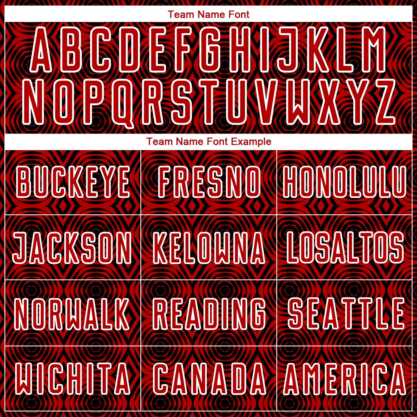 Custom Red Black-White Geometric Shapes Sublimation Soccer Uniform Jersey Limited