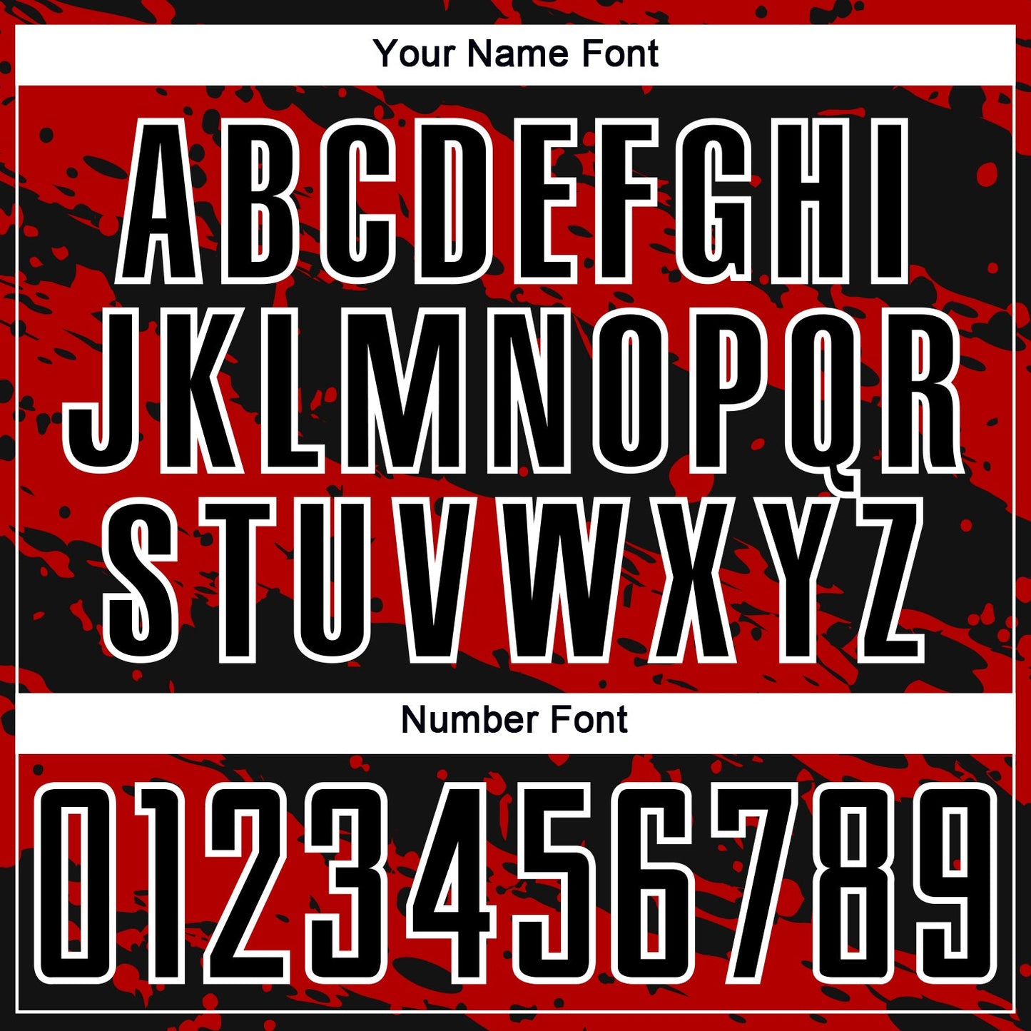 Custom Black Red-White Splash Sublimation Soccer Uniform Jersey Limited