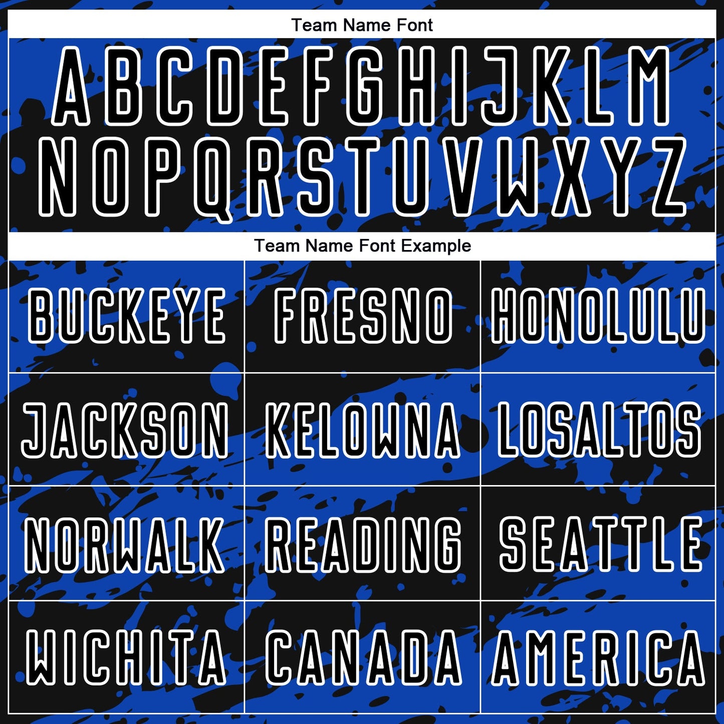 Custom Black Thunder Blue-White Splash Sublimation Soccer Uniform Jersey Limited