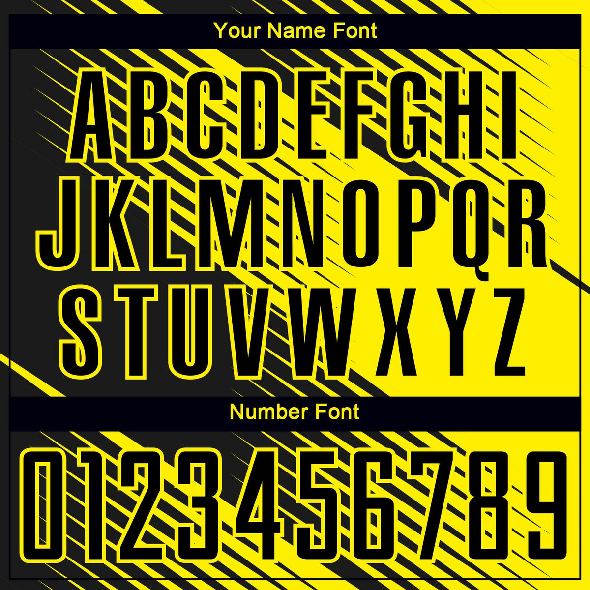 Custom Black Light Yellow Line Sublimation Soccer Uniform Jersey Limited