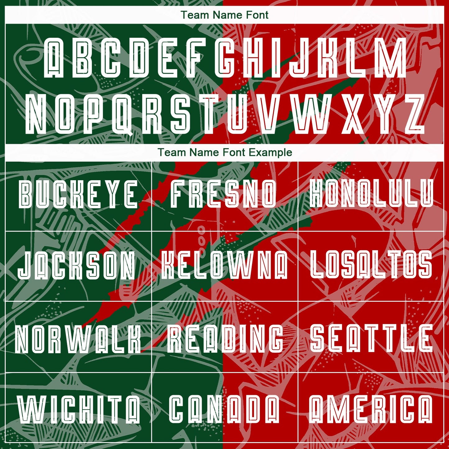 Custom Graffiti Pattern Red-Green Scratch Sublimation Soccer Uniform Jersey Limited