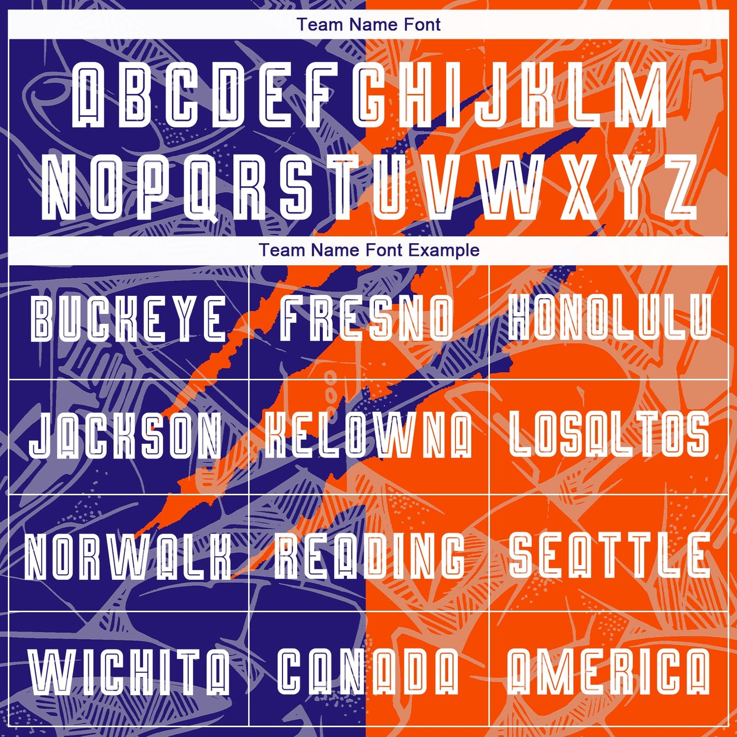 Custom Graffiti Pattern Dark Purple-Orange Scratch Sublimation Soccer Uniform Jersey Limited