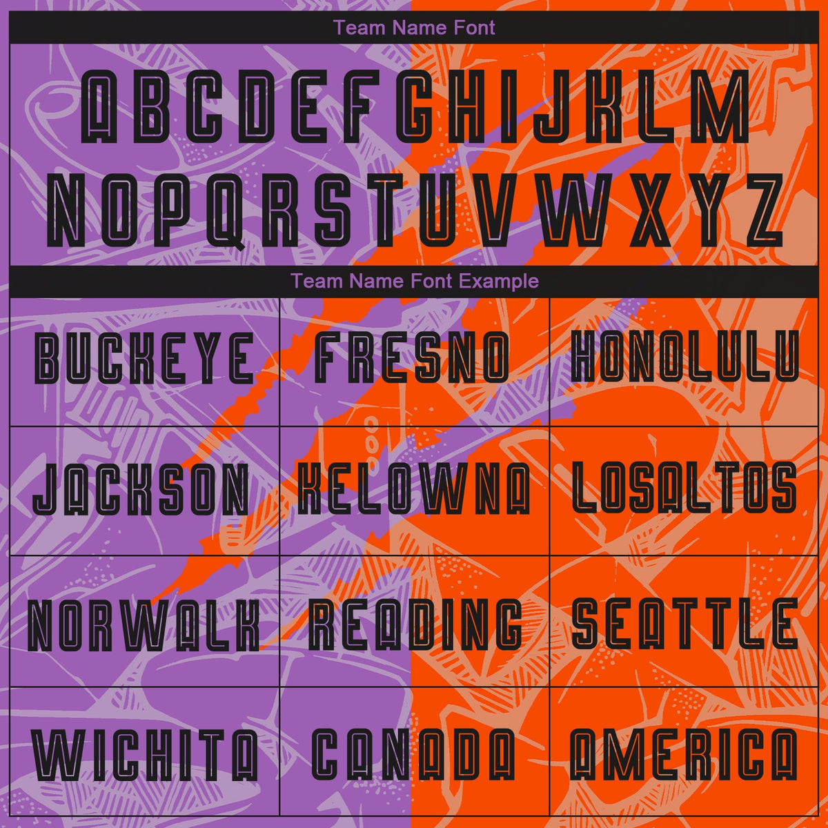 Custom Graffiti Pattern Black Medium Purple-Orange Scratch Sublimation Soccer Uniform Jersey Limited