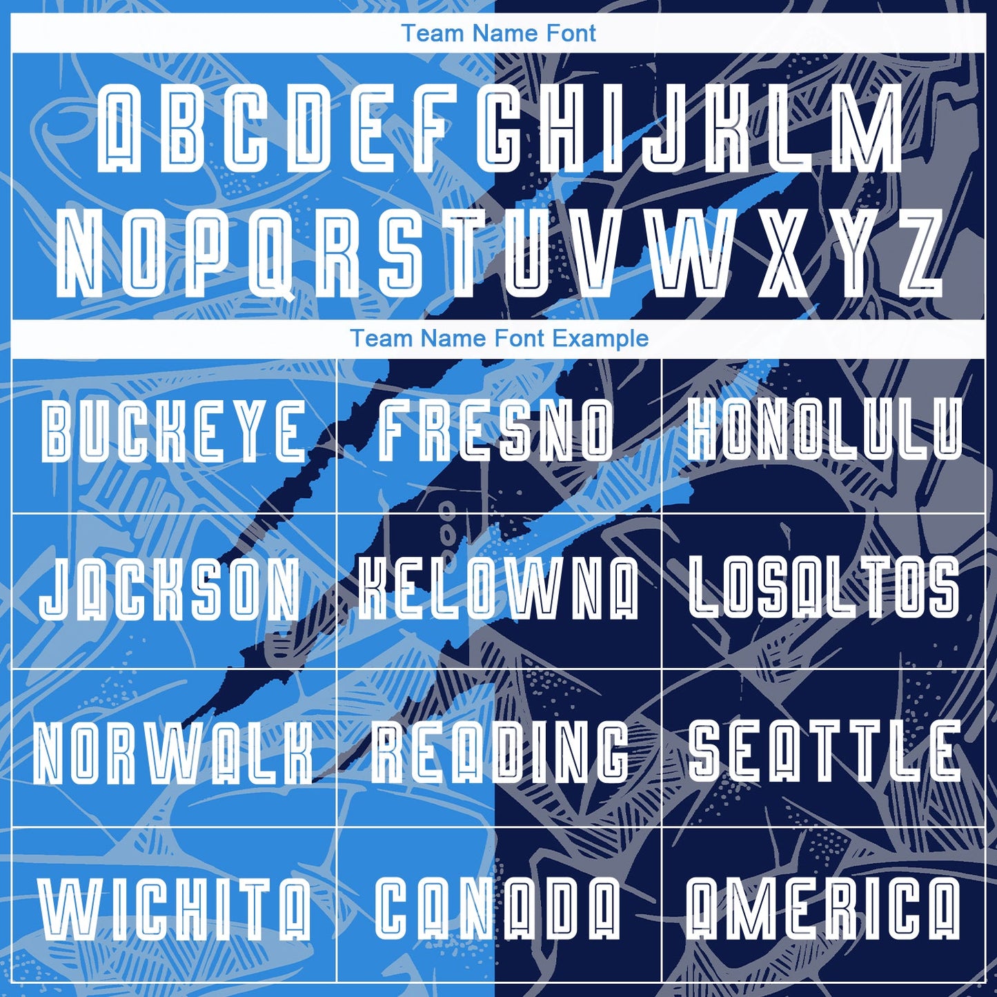 Custom Graffiti Pattern Powder Blue-Navy Scratch Sublimation Soccer Uniform Jersey Limited