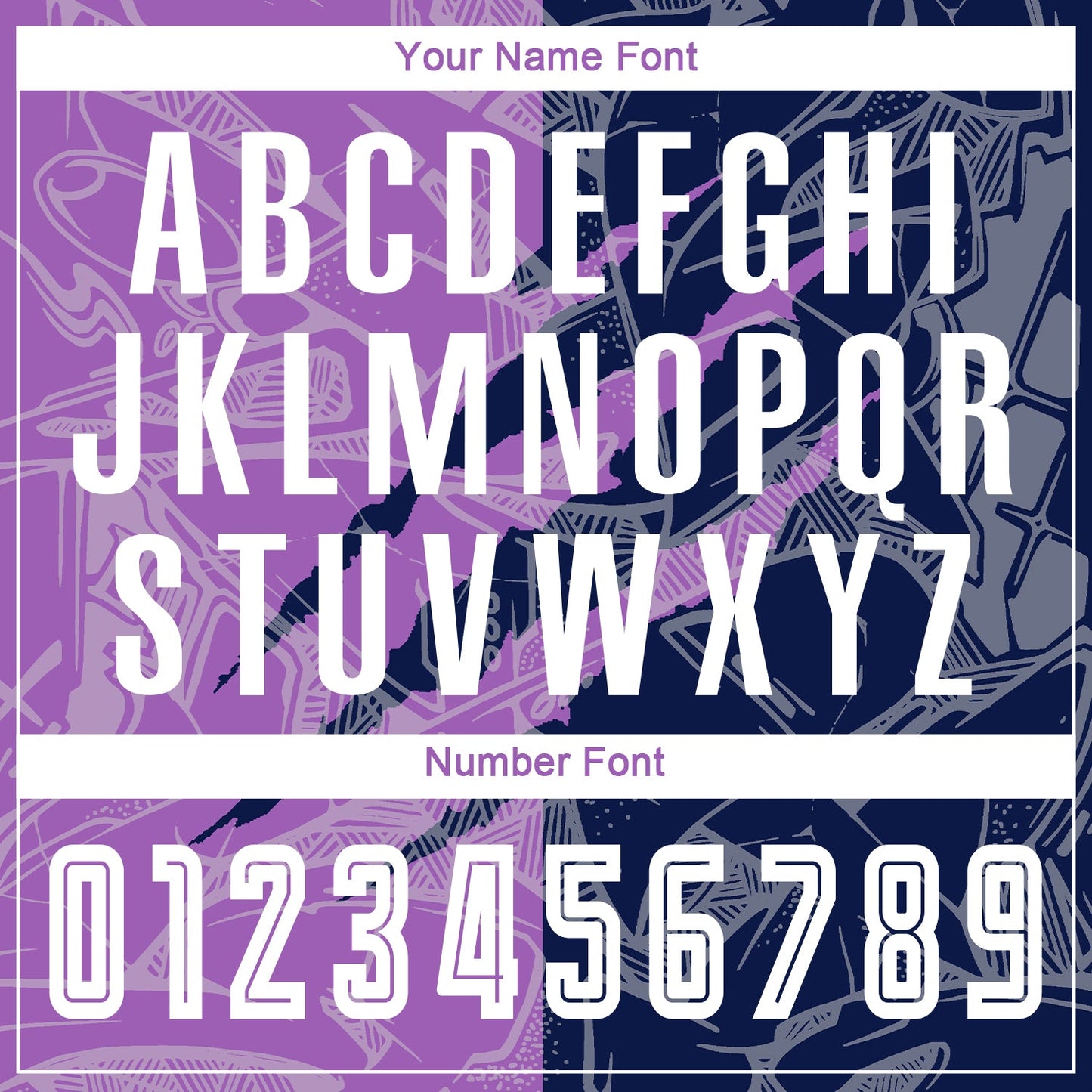 Custom Graffiti Pattern Medium Purple-Navy Scratch Sublimation Soccer Uniform Jersey Limited