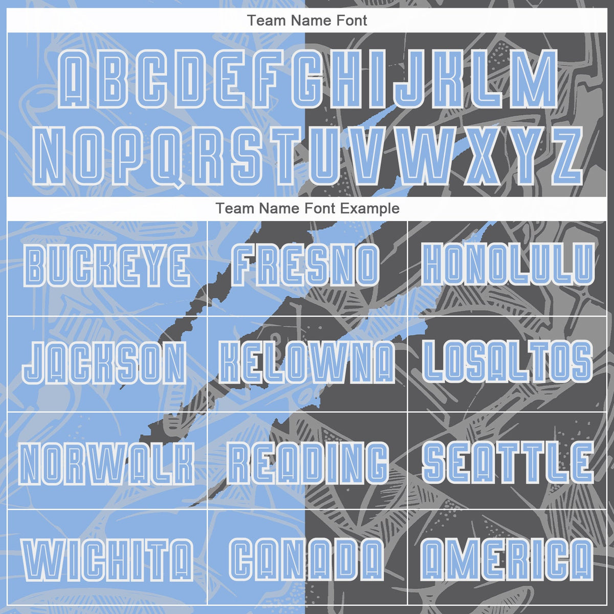 Custom Graffiti Pattern Light Blue-Steel Gray Scratch Sublimation Soccer Uniform Jersey Limited