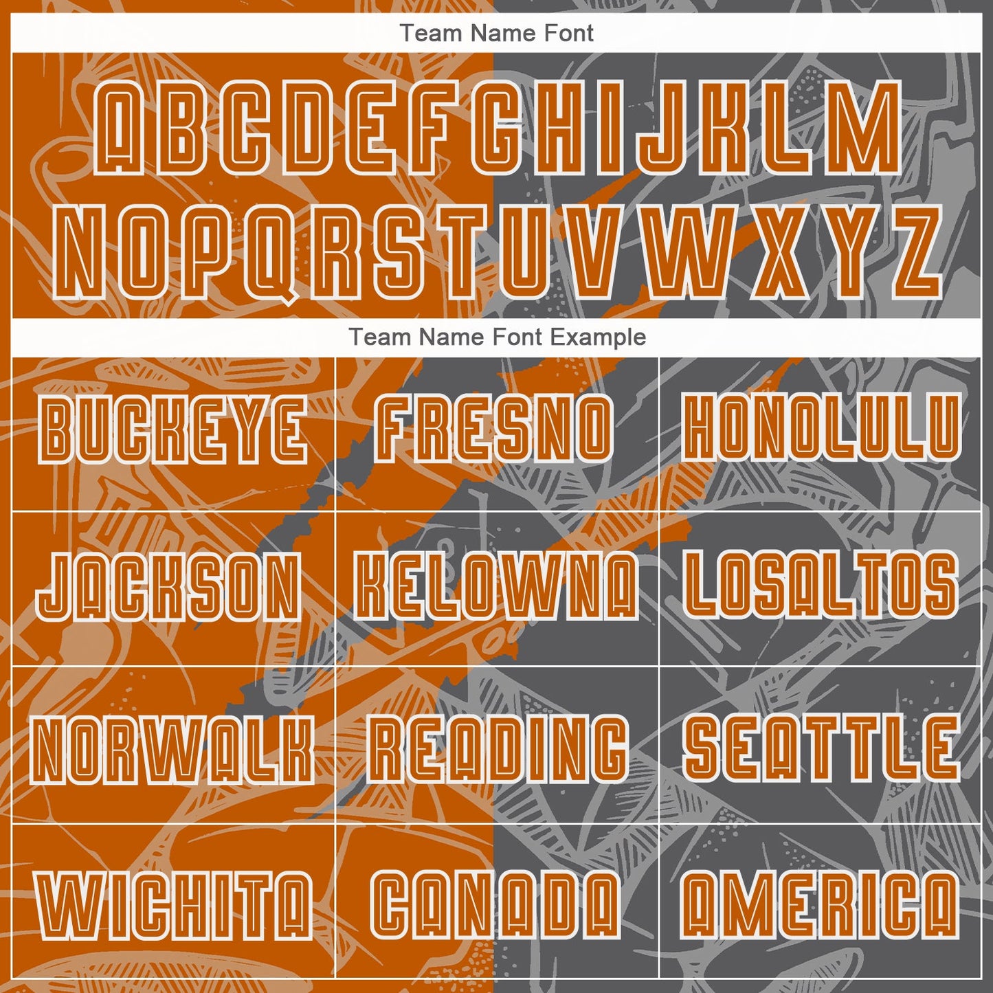 Custom Graffiti Pattern Texas Orange-Steel Gray Scratch Sublimation Soccer Uniform Jersey Limited