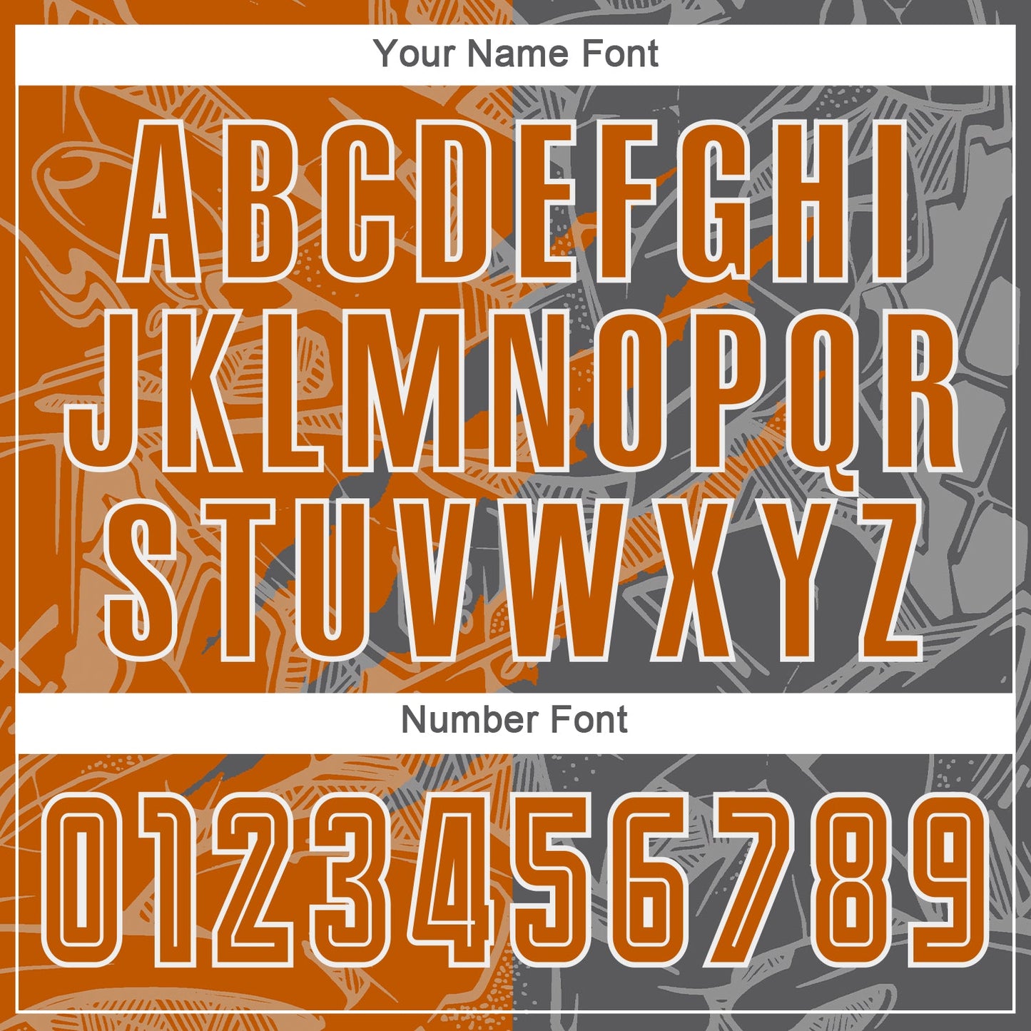 Custom Graffiti Pattern Texas Orange-Steel Gray Scratch Sublimation Soccer Uniform Jersey Limited