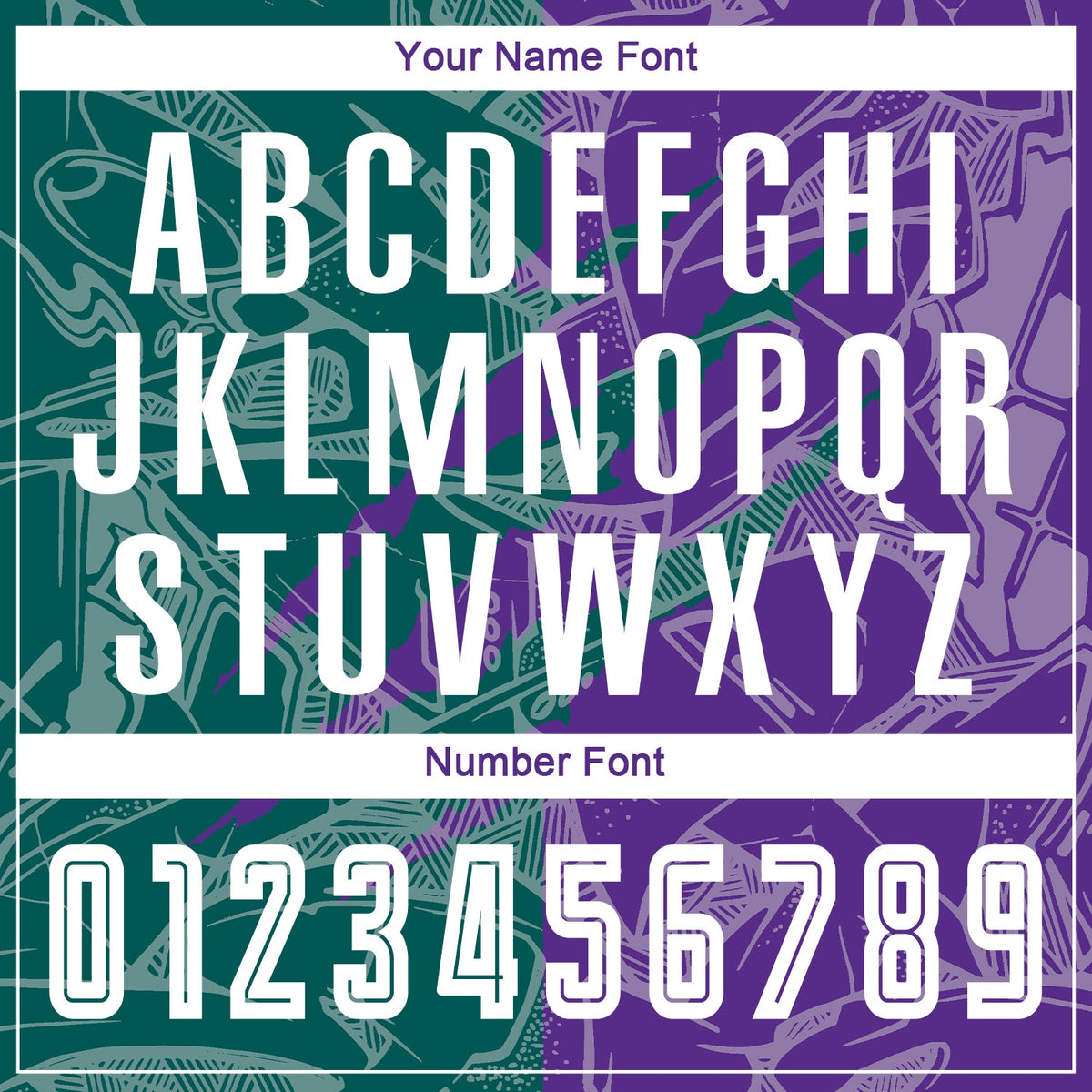 Custom Graffiti Pattern Midnight Green-Purple Scratch Sublimation Soccer Uniform Jersey Limited