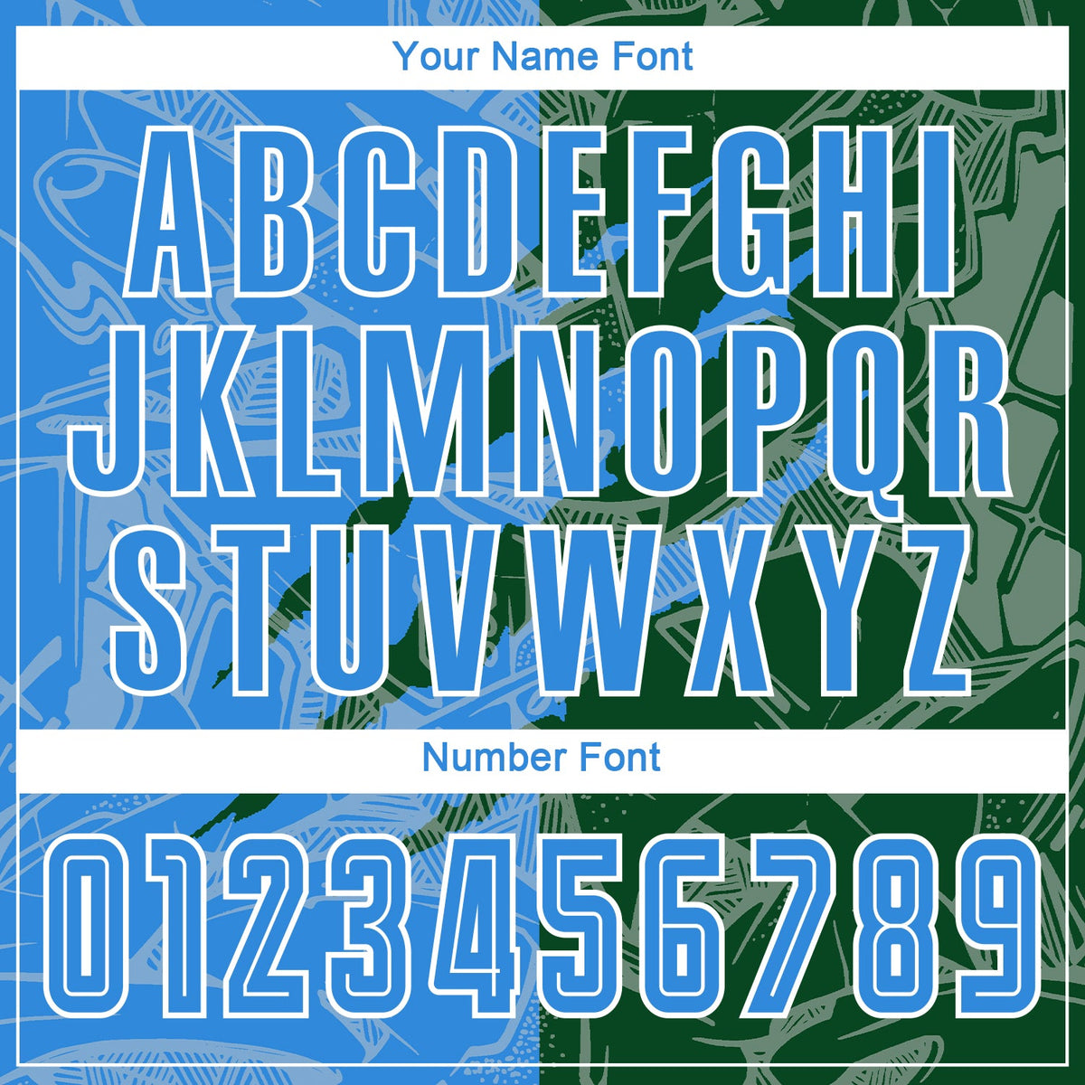 Custom Graffiti Pattern Powder Blue-Green Scratch Sublimation Soccer Uniform Jersey Limited