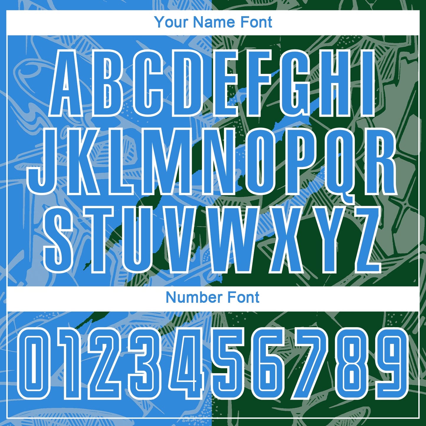 Custom Graffiti Pattern Powder Blue-Green Scratch Sublimation Soccer Uniform Jersey Limited