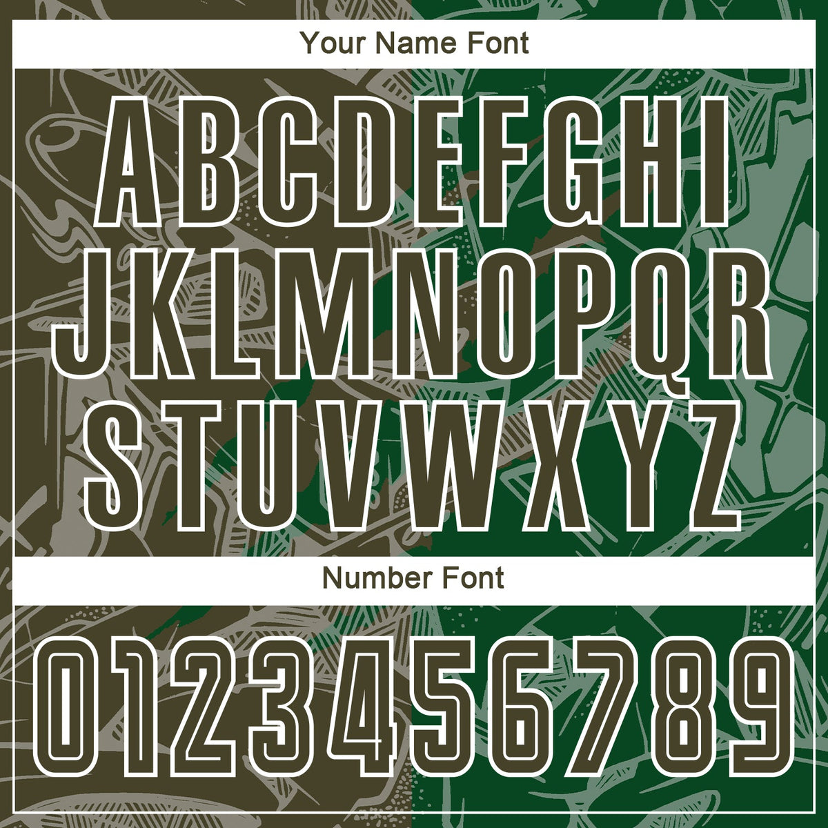 Custom Graffiti Pattern Olive-Green Scratch Sublimation Soccer Uniform Jersey Limited