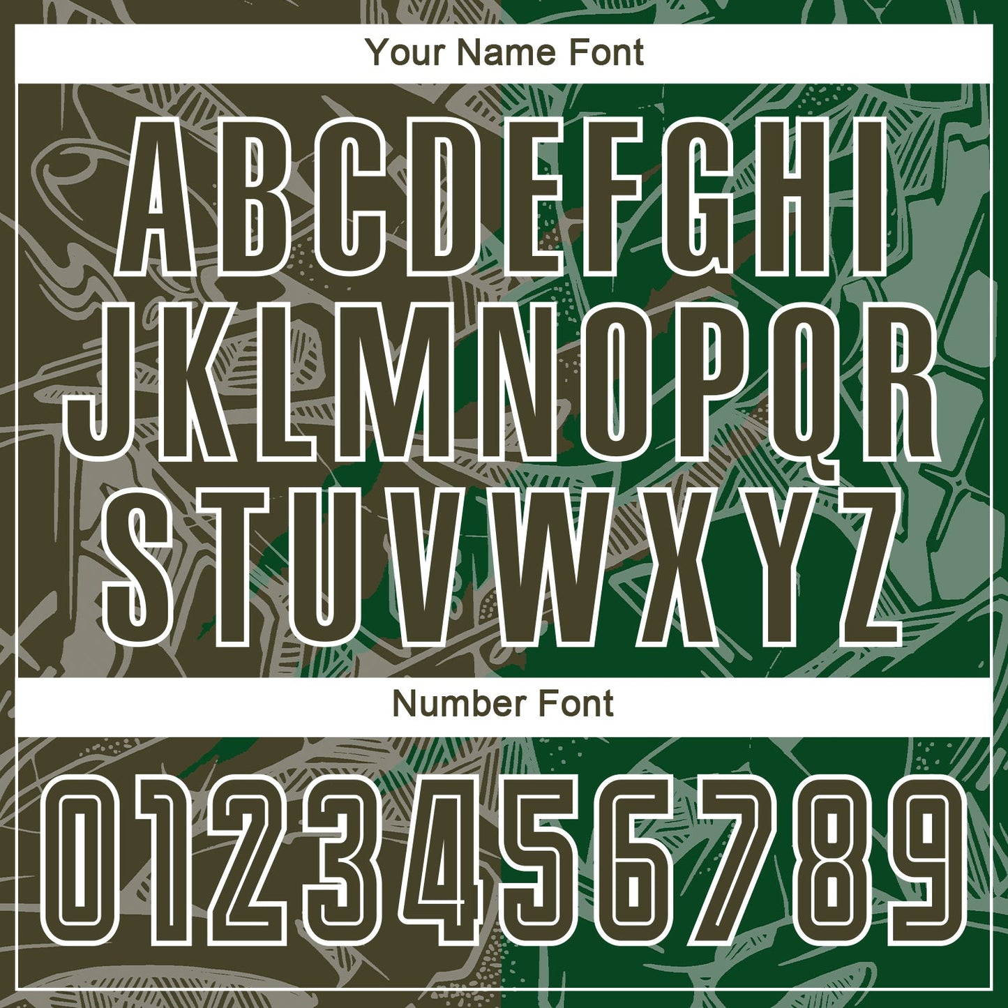 Custom Graffiti Pattern Olive-Green Scratch Sublimation Soccer Uniform Jersey Limited