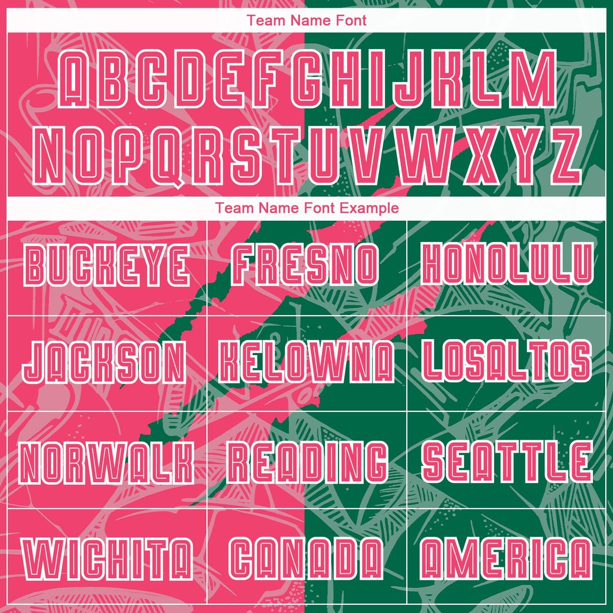 Custom Graffiti Pattern Neon Pink-Kelly Green Scratch Sublimation Soccer Uniform Jersey Limited