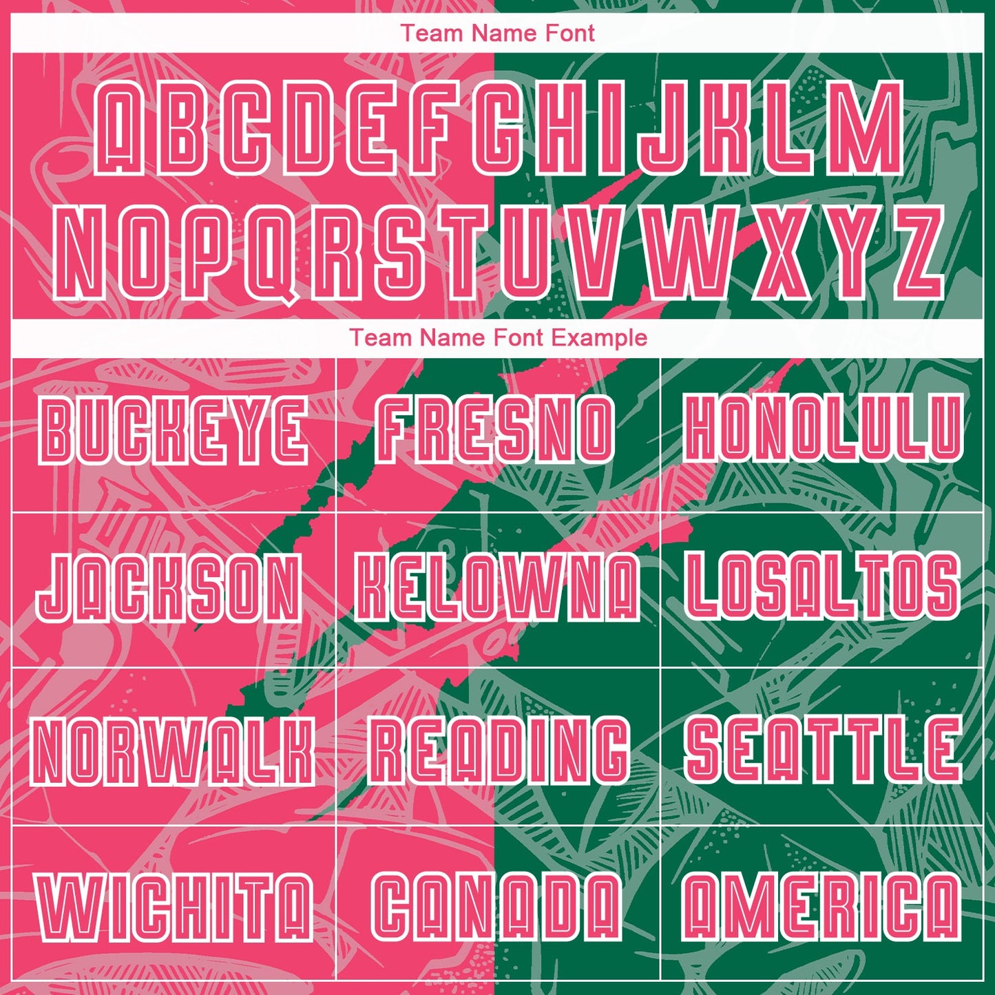 Custom Graffiti Pattern Neon Pink-Kelly Green Scratch Sublimation Soccer Uniform Jersey Limited