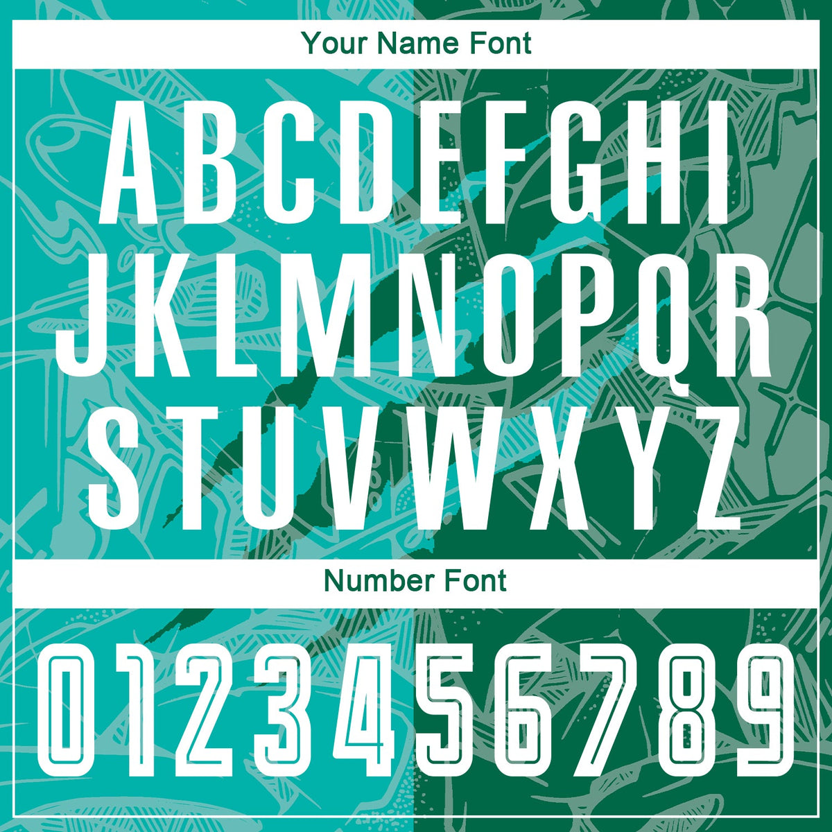 Custom Graffiti Pattern Aqua-Kelly Green Scratch Sublimation Soccer Uniform Jersey Limited