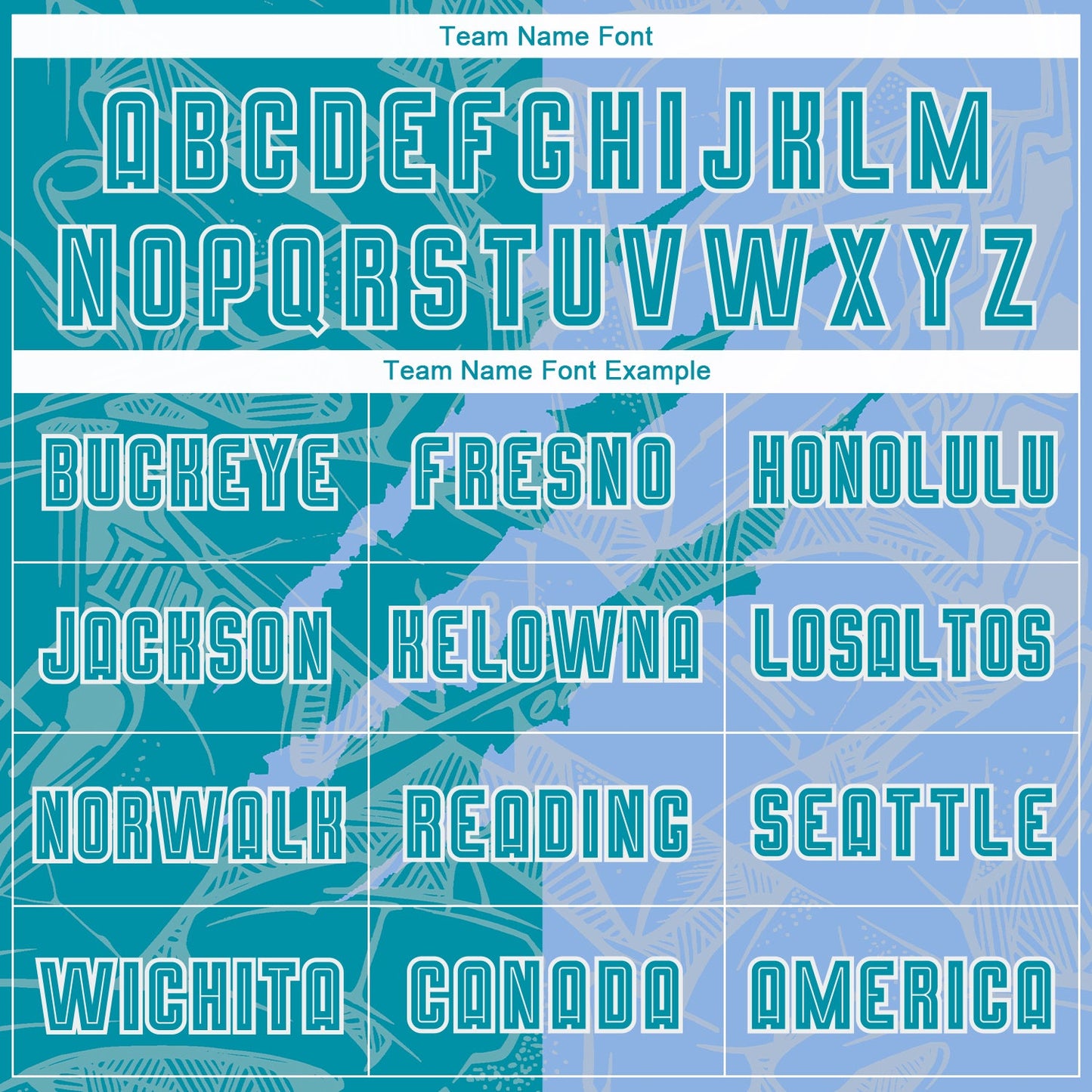 Custom Graffiti Pattern Teal-Light Blue Scratch Sublimation Soccer Uniform Jersey Limited