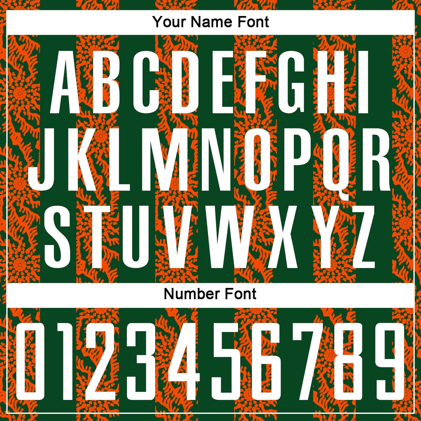 Custom Green White-Orange Abstract Shape Sublimation Soccer Uniform Jersey Limited