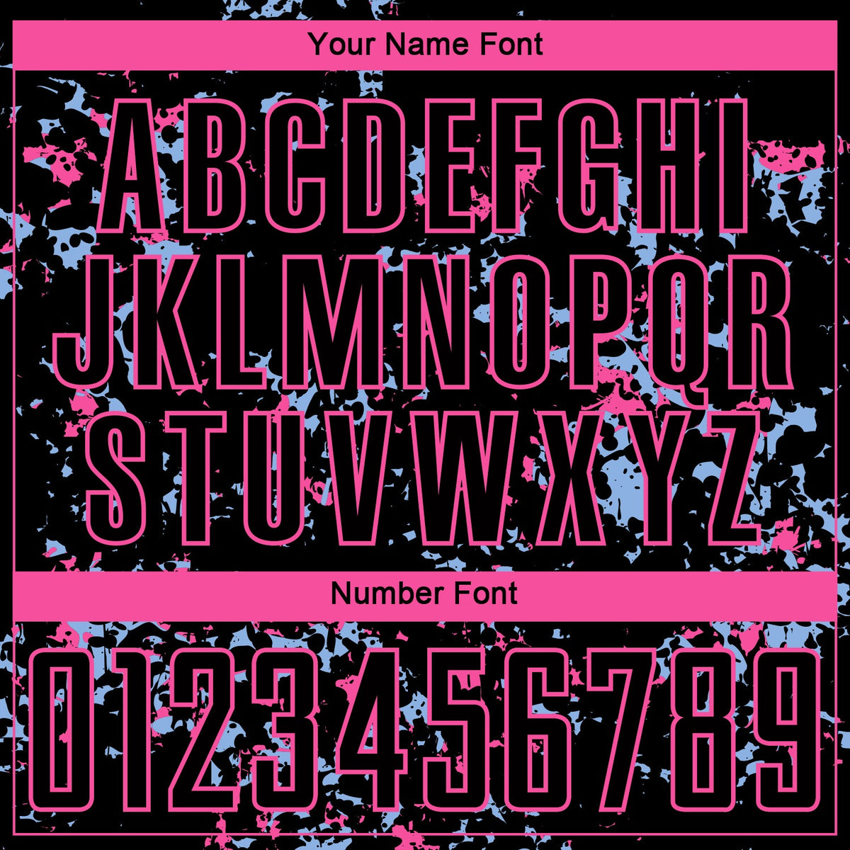 Custom Black Pink-Light Blue Abstract Fragment Art Sublimation Soccer Uniform Jersey Limited