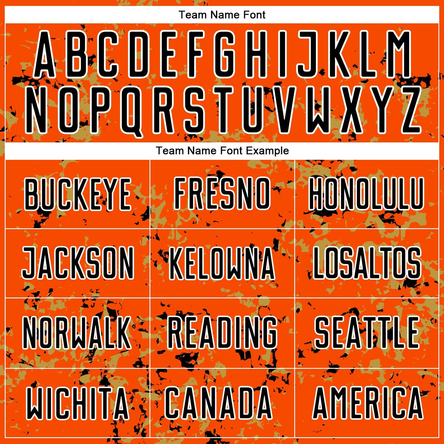 Custom Orange Black-Old Gold Abstract Fragment Art Sublimation Soccer Uniform Jersey Limited