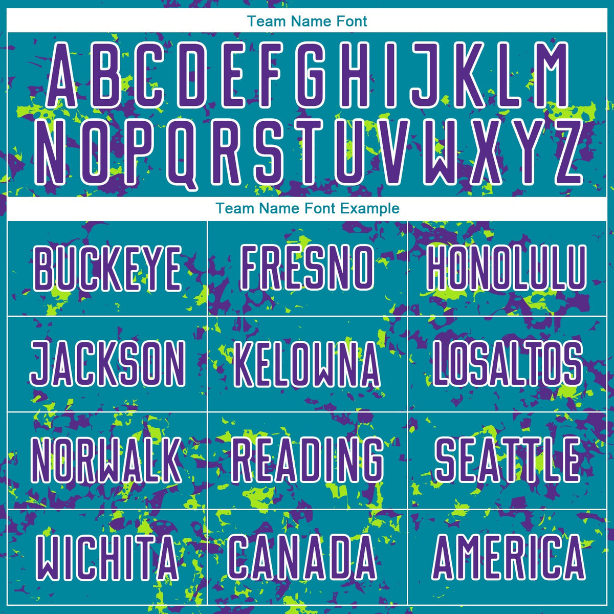 Custom Teal Purple-Neon Green Abstract Fragment Art Sublimation Soccer Uniform Jersey Limited