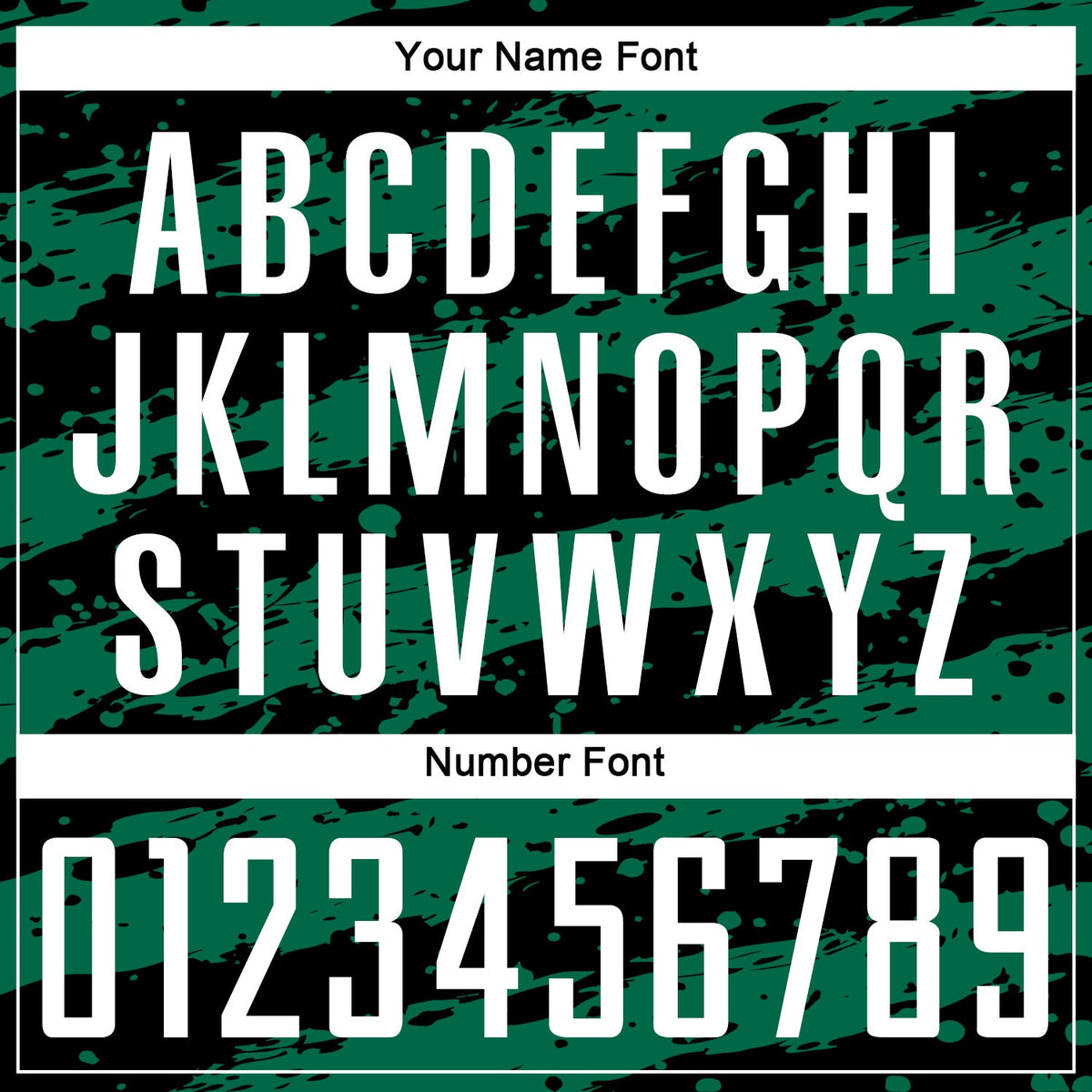 Custom Black White-Kelly Green Splash Sublimation Soccer Uniform Jersey Limited