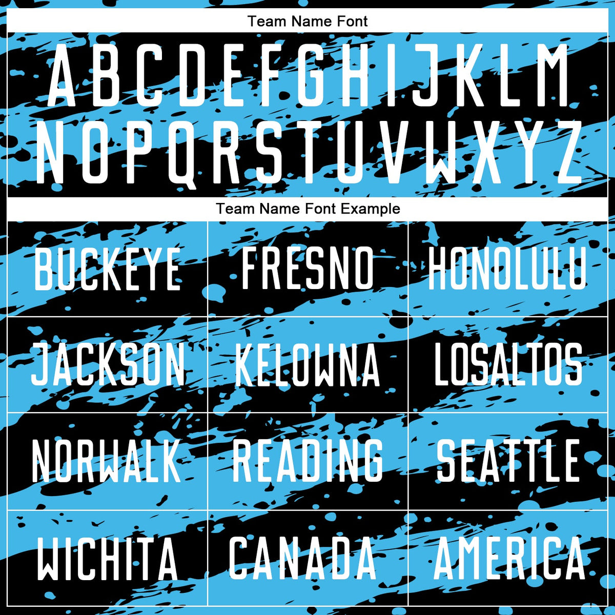 Custom Black White-Sky Blue Splash Sublimation Soccer Uniform Jersey Limited