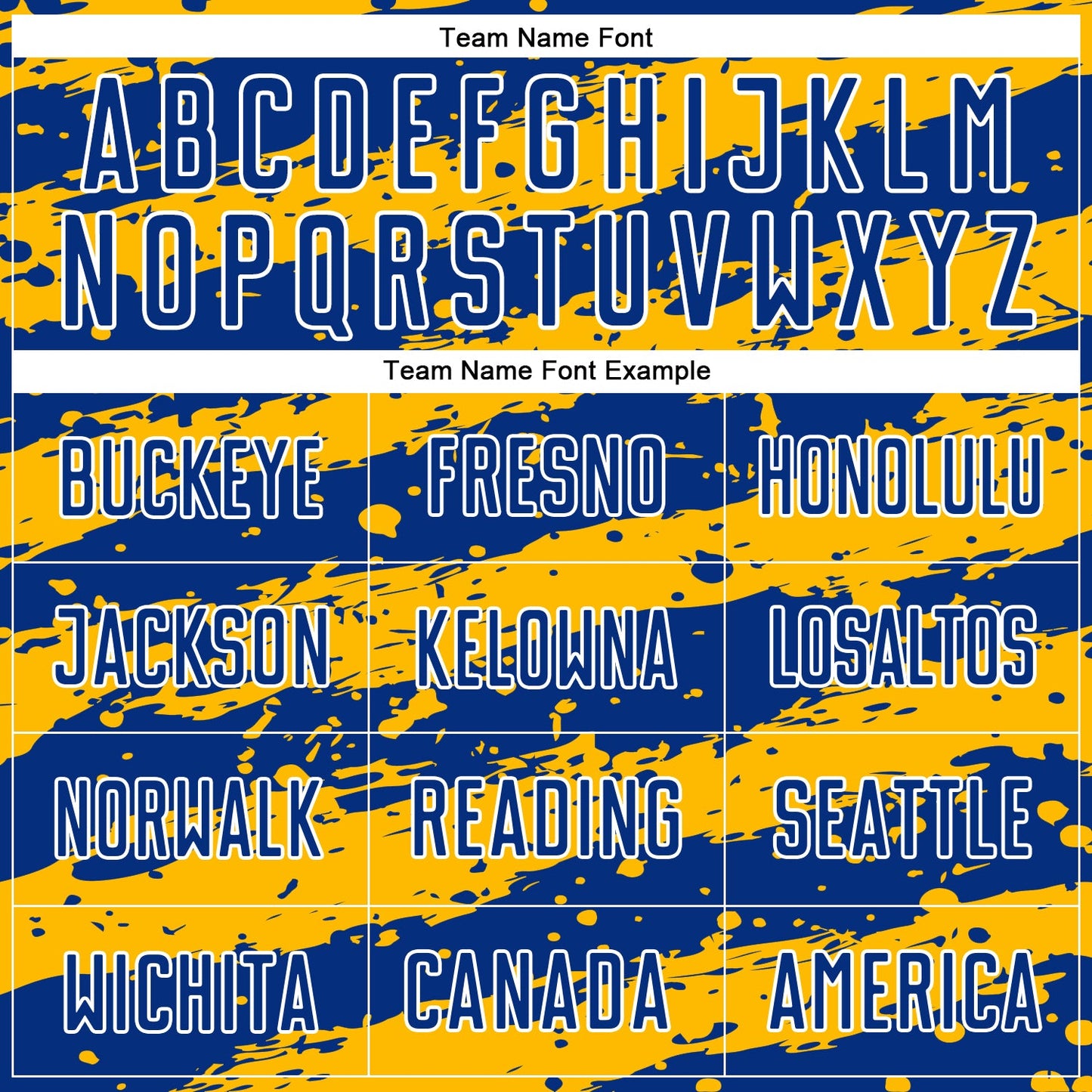 Custom Royal Gold-White Splash Sublimation Soccer Uniform Jersey Limited