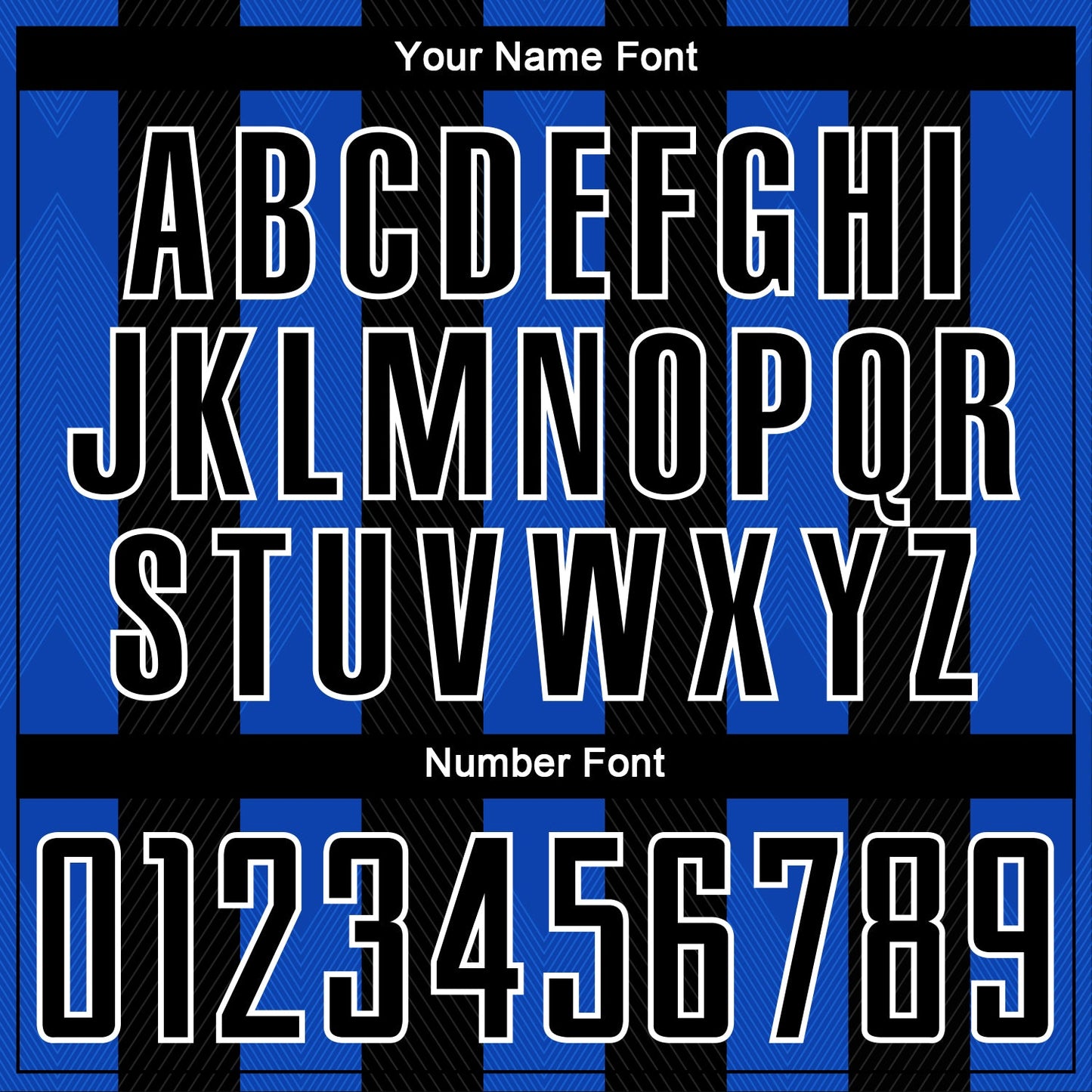 Custom Black Thunder Blue-White Line Sublimation Soccer Uniform Jersey Limited