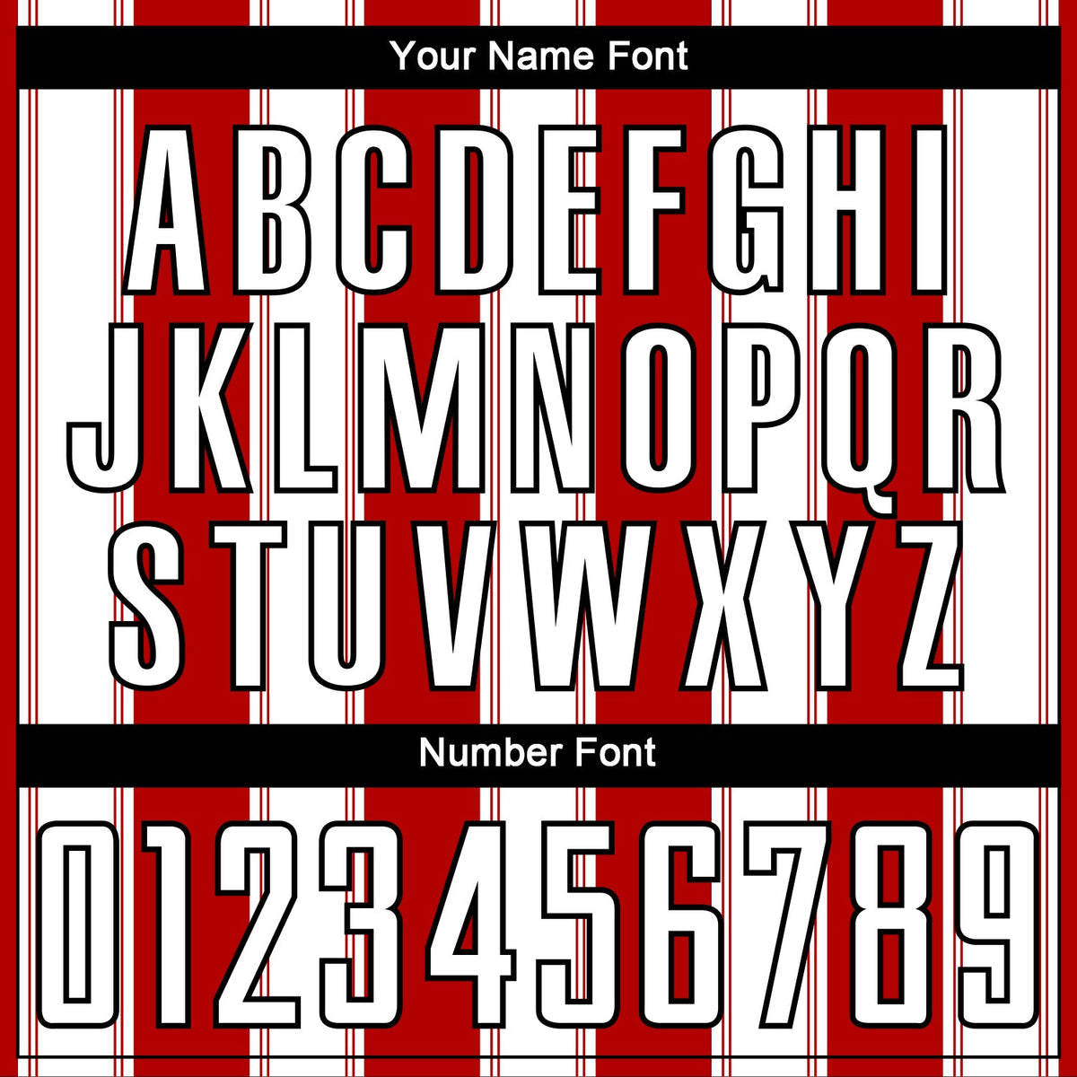 Custom Red White-Black Line Sublimation Soccer Uniform Jersey Limited