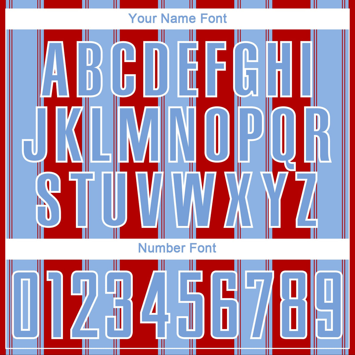 Custom Red Light Blue-White Line Sublimation Soccer Uniform Jersey Limited