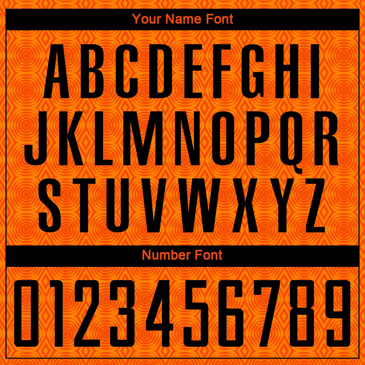 Custom Orange Black-Bay Orange Geometric Shapes Sublimation Soccer Uniform Jersey Limited