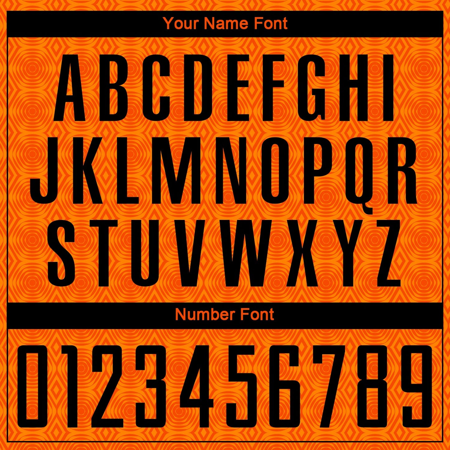 Custom Orange Black-Bay Orange Geometric Shapes Sublimation Soccer Uniform Jersey Limited