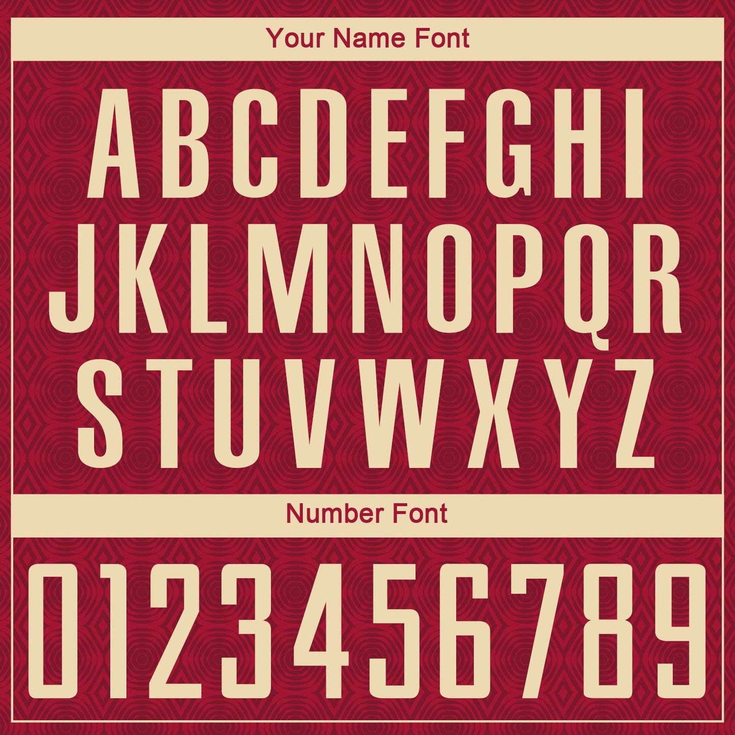 Custom Crimson Cream Geometric Shapes Sublimation Soccer Uniform Jersey Limited