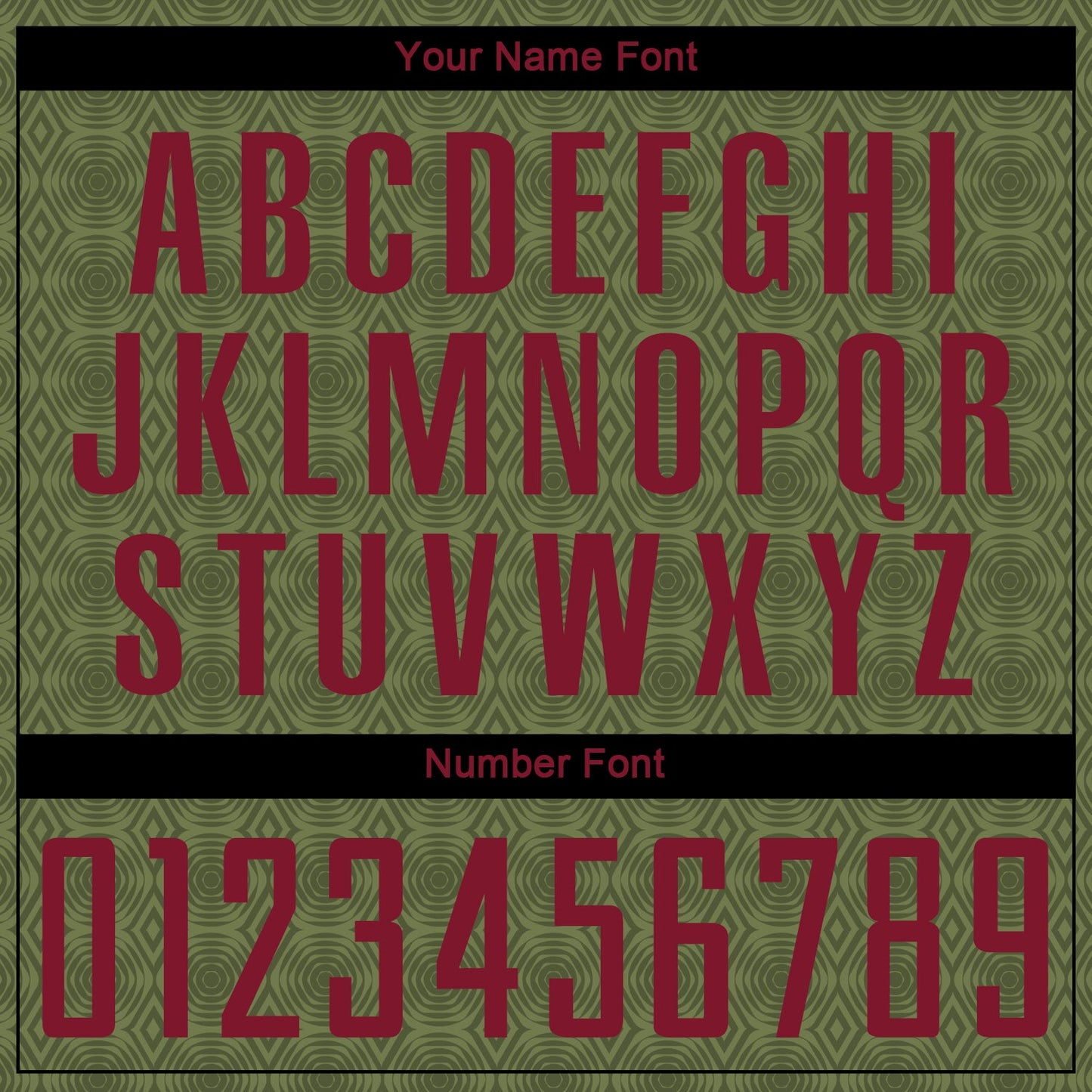 Custom Olive Crimson Geometric Shapes Sublimation Salute To Service Soccer Uniform Jersey Limited