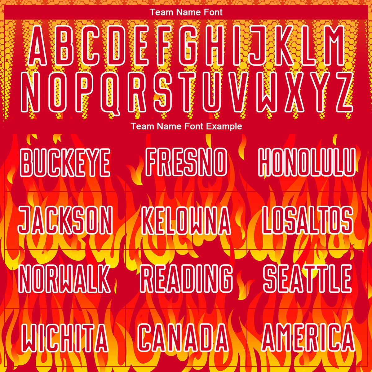 Custom Red Yellow-White Flame Sublimation Soccer Uniform Jersey Limited