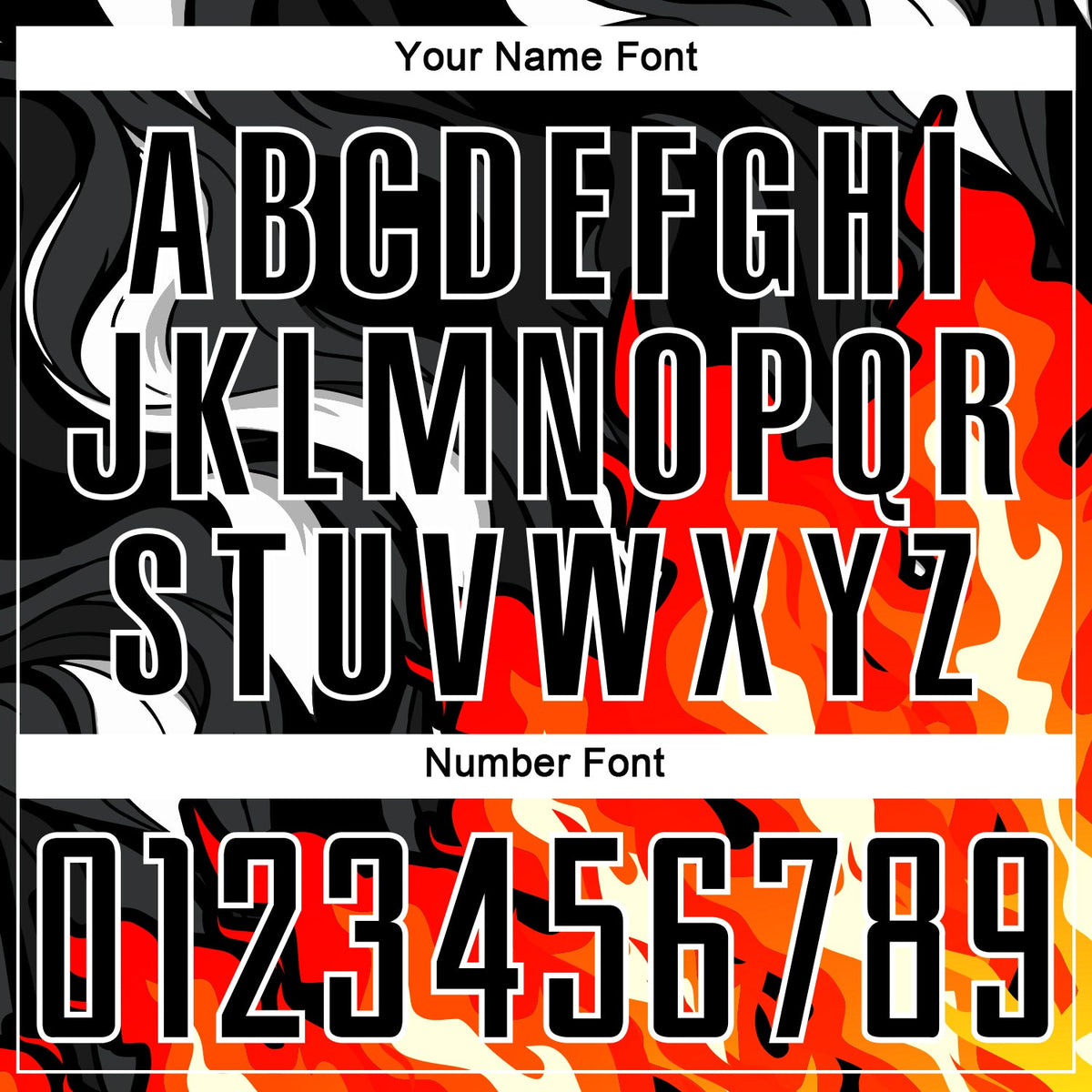 Custom Black Red-Orange Flame Sublimation Soccer Uniform Jersey Limited