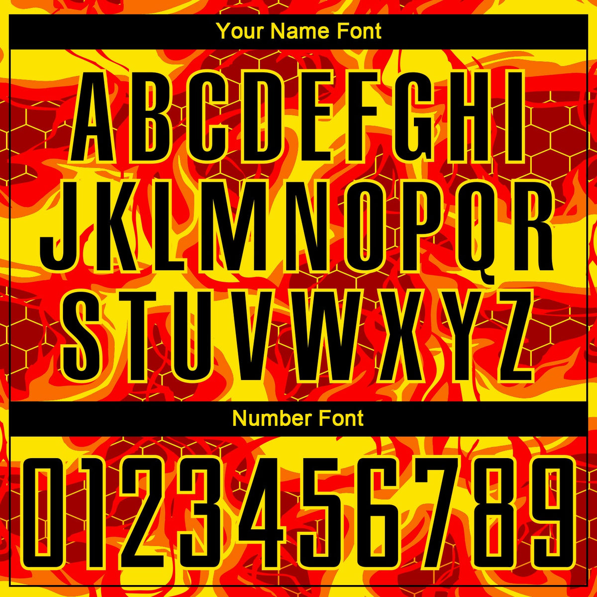 Custom Red Black-Light Yellow Flame Sublimation Soccer Uniform Jersey Limited