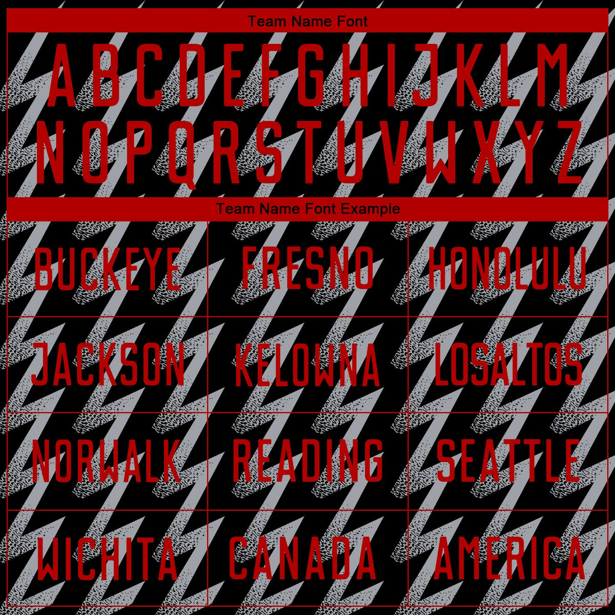 Custom Black Red-Gray Zigzag Shape Sublimation Soccer Uniform Jersey Limited