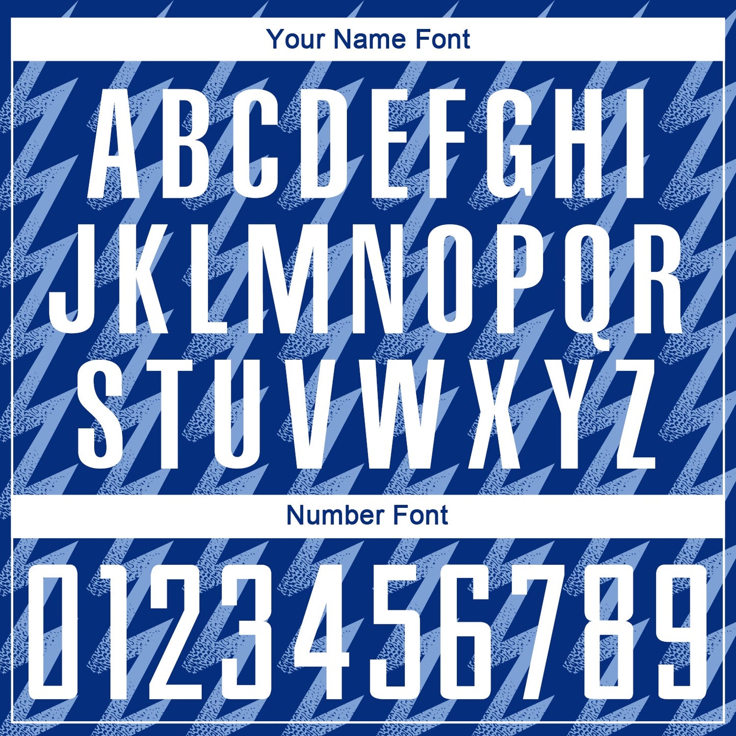 Custom Royal White-Light Blue Zigzag Shape Sublimation Soccer Uniform Jersey Limited