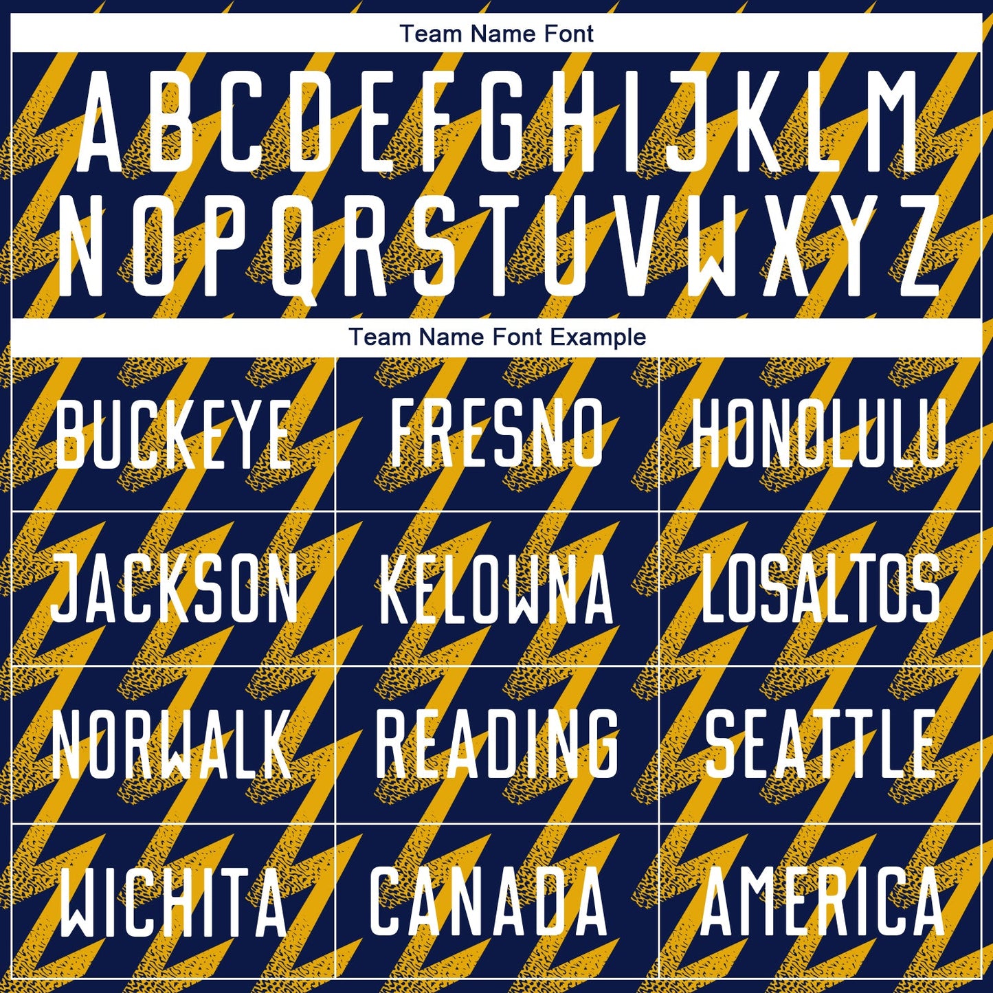 Custom Navy White-Gold Zigzag Shape Sublimation Soccer Uniform Jersey Limited