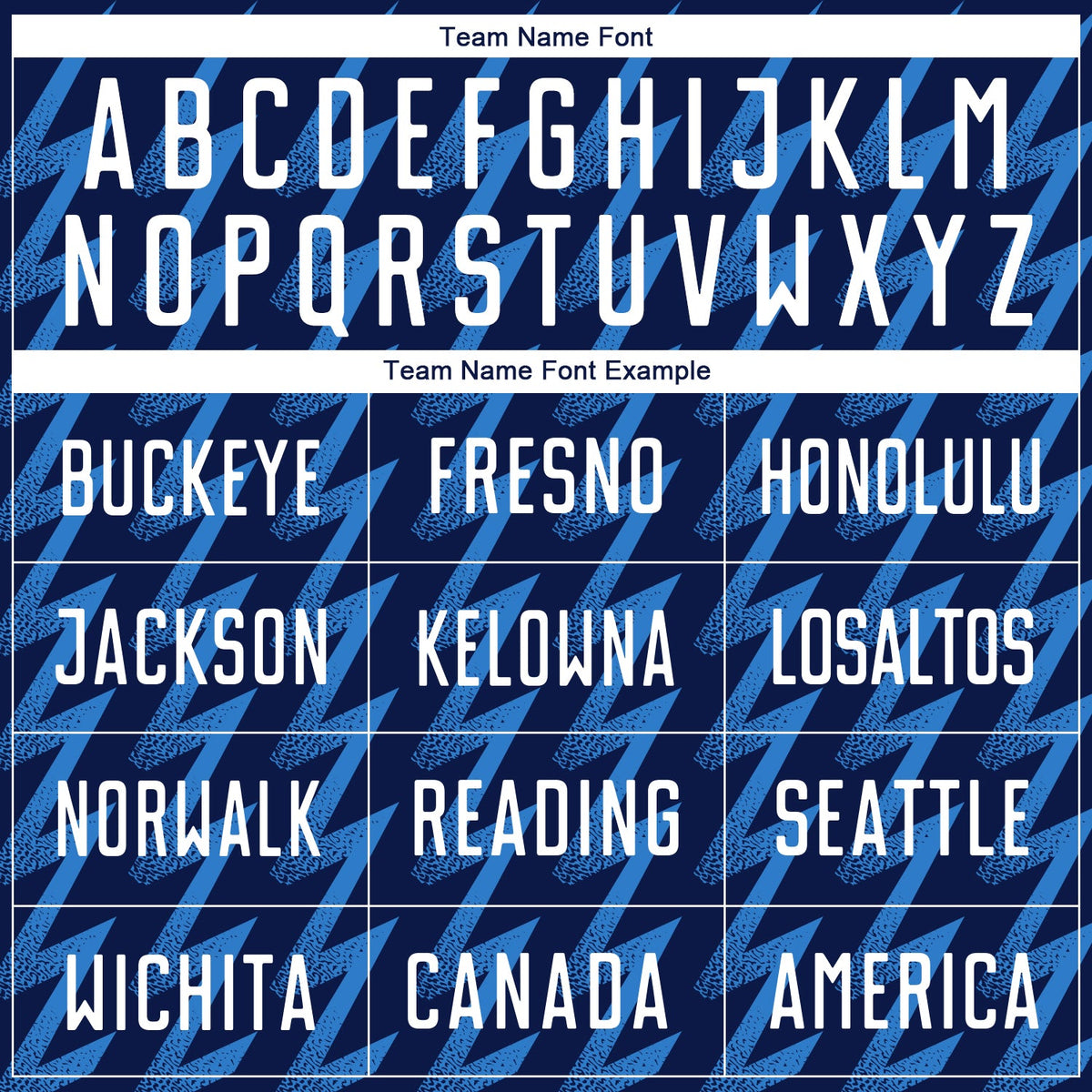 Custom Navy White-Powder Blue Zigzag Shape Sublimation Soccer Uniform Jersey Limited