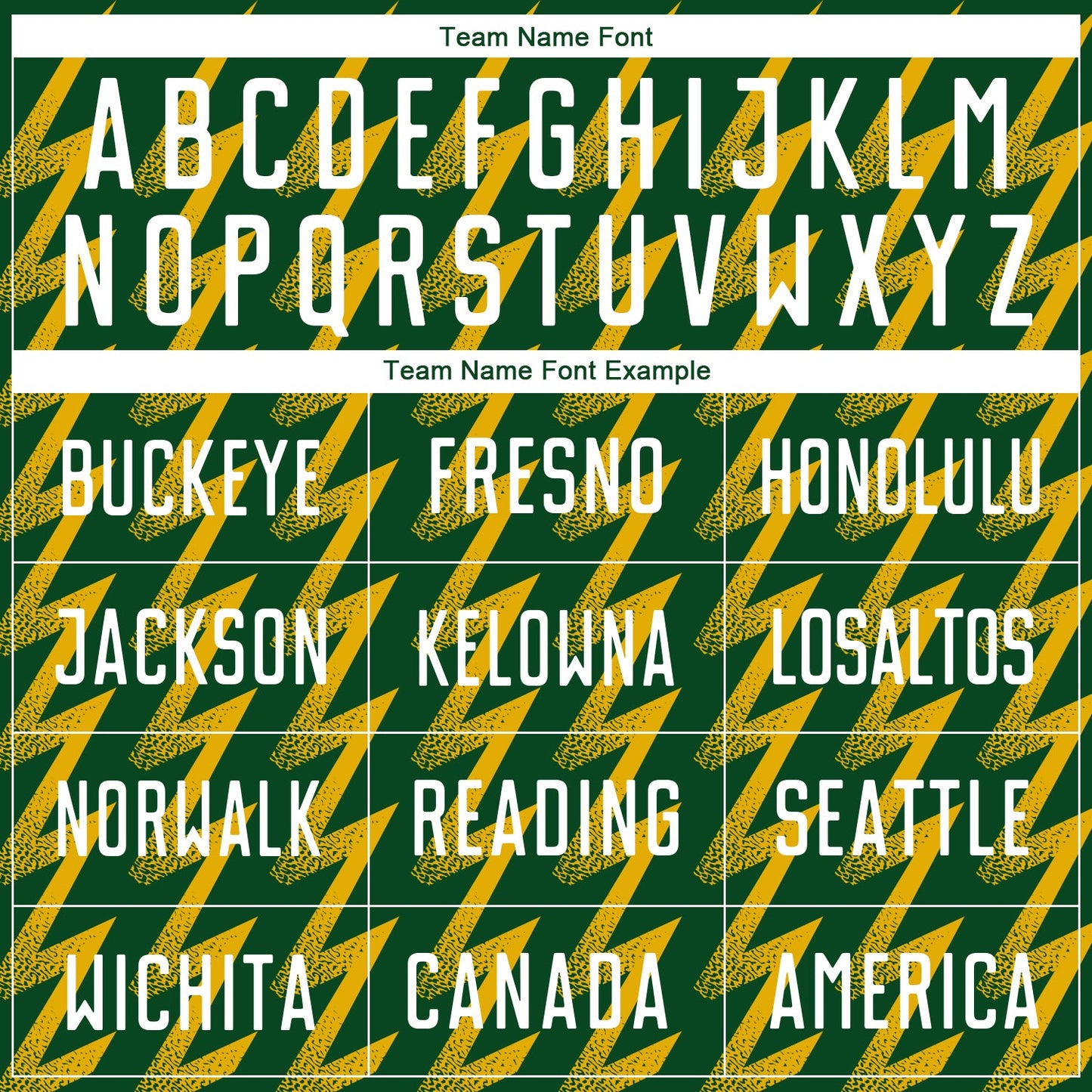 Custom Green White-Gold Zigzag Shape Sublimation Soccer Uniform Jersey Limited