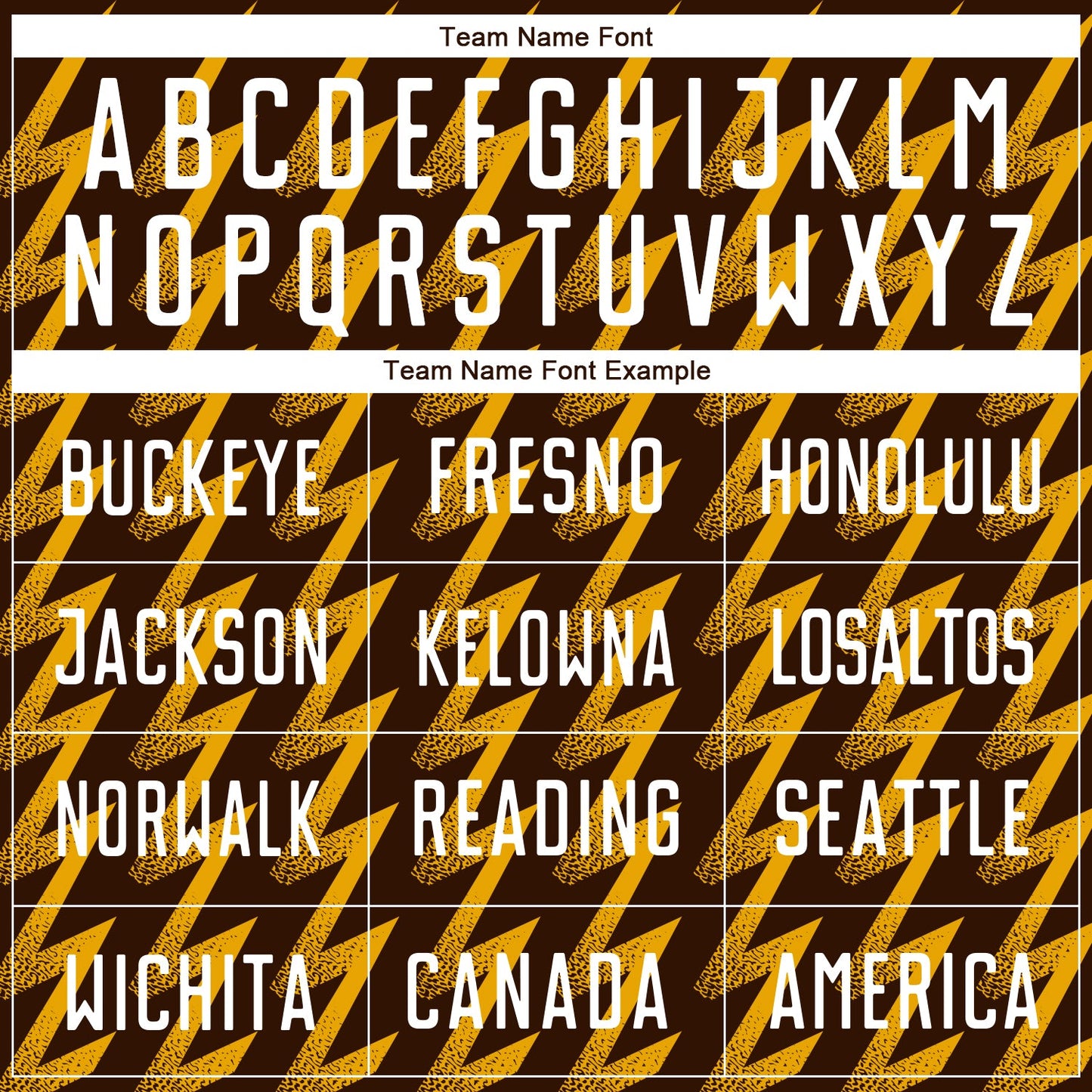 Custom Brown White-Gold Zigzag Shape Sublimation Soccer Uniform Jersey Limited