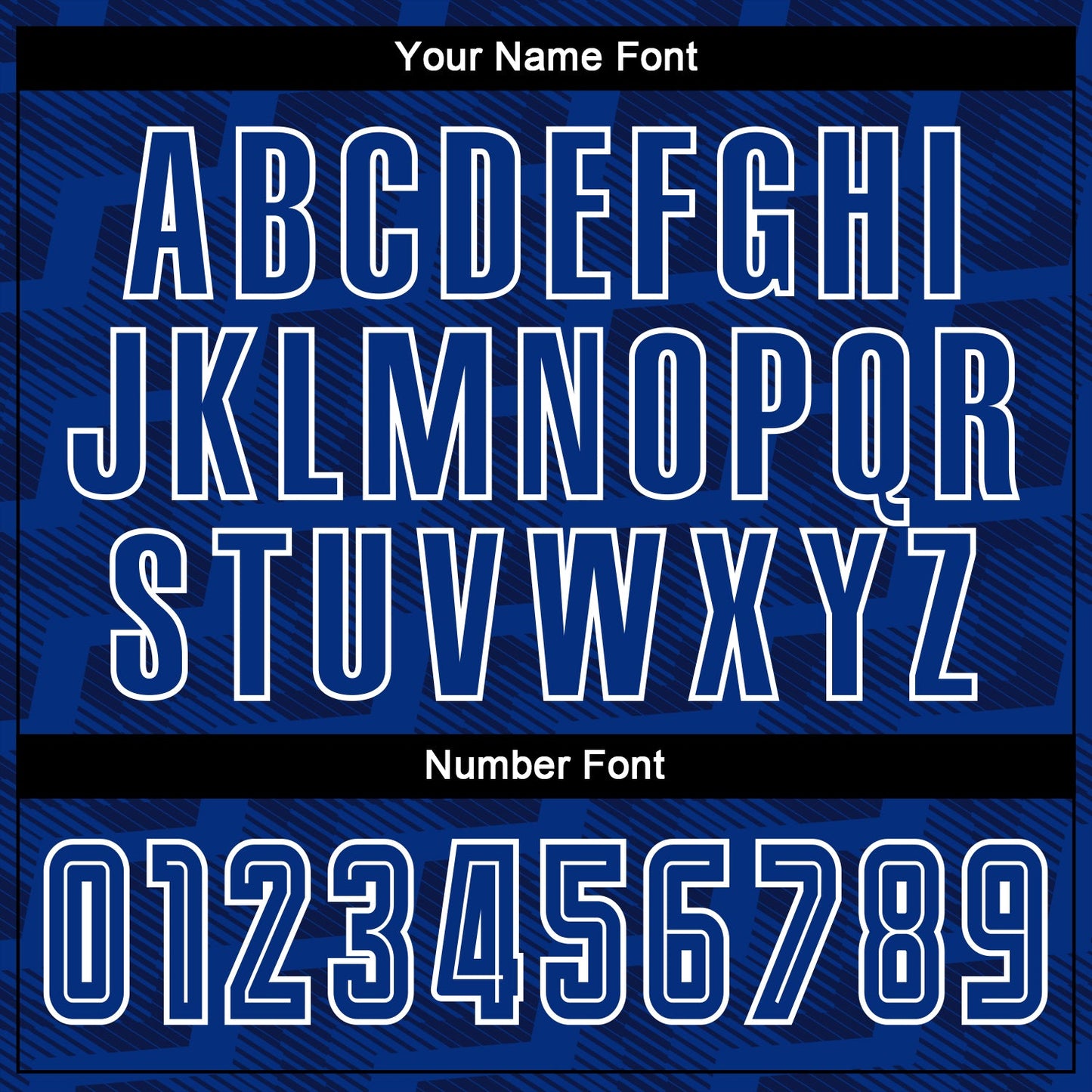 Custom Black Royal-White Line Sublimation Soccer Uniform Jersey Limited