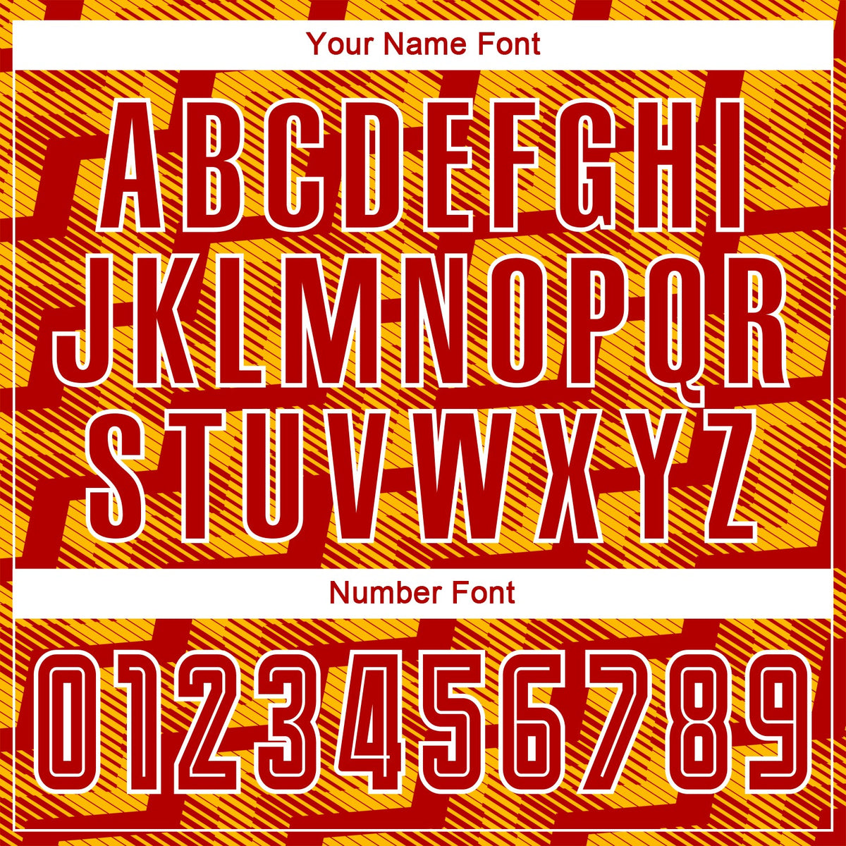 Custom Red Gold-White Line Sublimation Soccer Uniform Jersey Limited