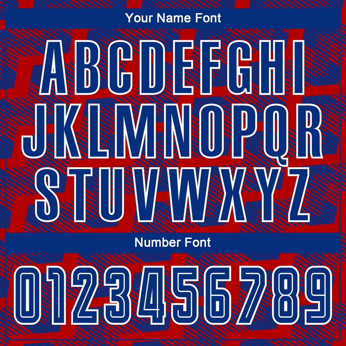 Custom Red Royal-White Line Sublimation Soccer Uniform Jersey Limited