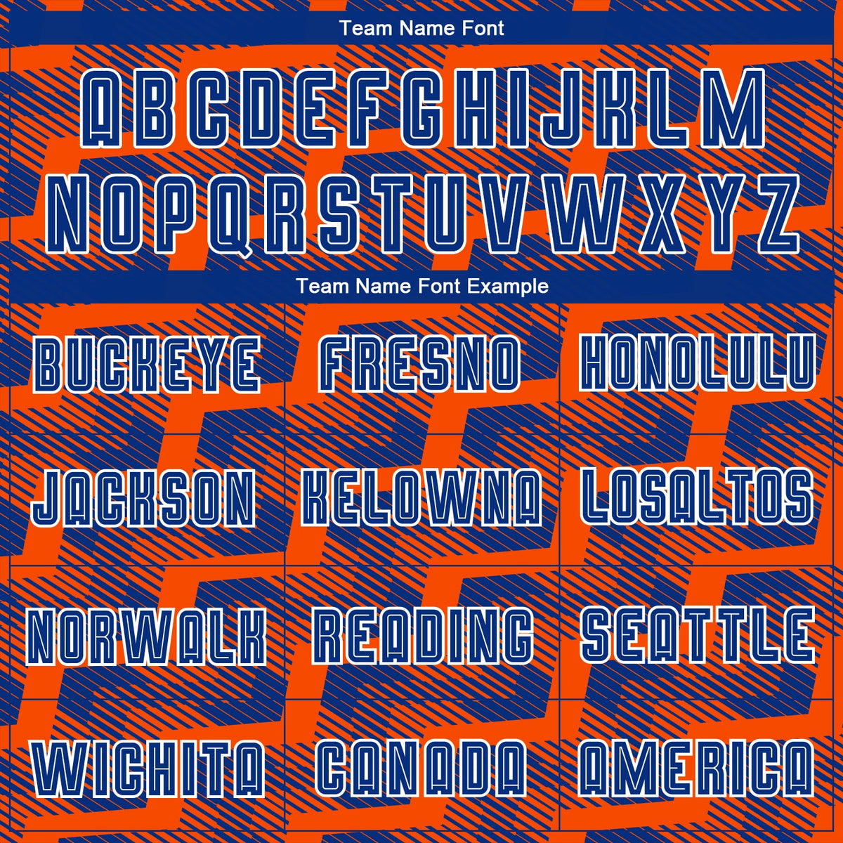 Custom Royal Orange-White Line Sublimation Soccer Uniform Jersey Limited