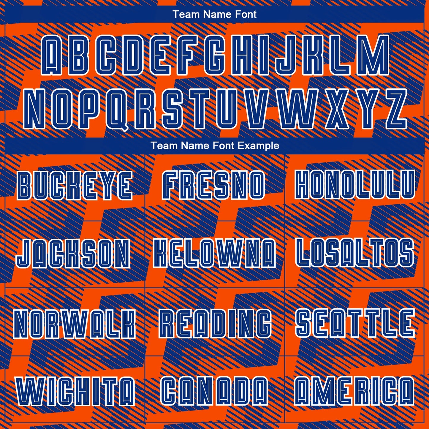 Custom Royal Orange-White Line Sublimation Soccer Uniform Jersey Limited