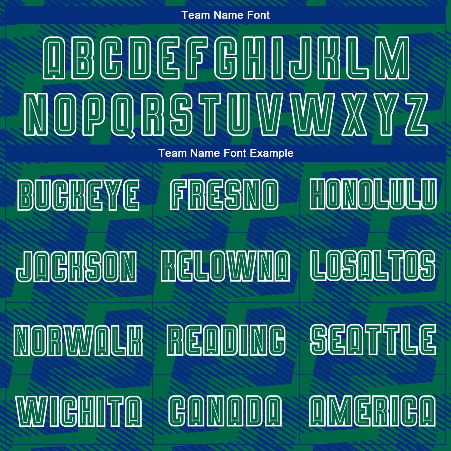 Custom Royal Kelly Green-White Line Sublimation Soccer Uniform Jersey Limited